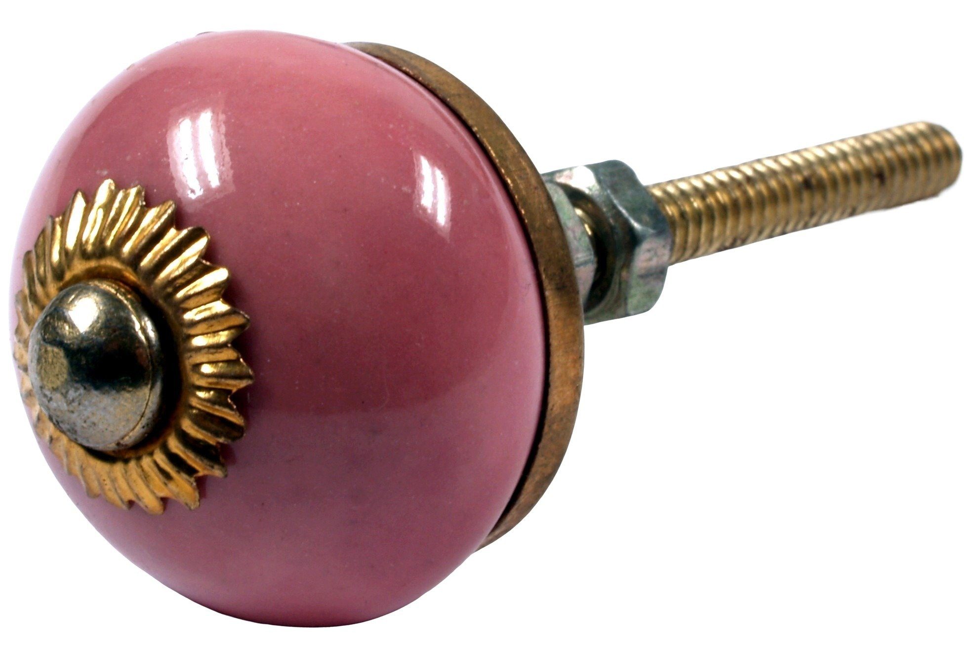 Guru-Shop Möbelknopf Kleiner Möbelknopf aus Keramik, Möbelknauf..