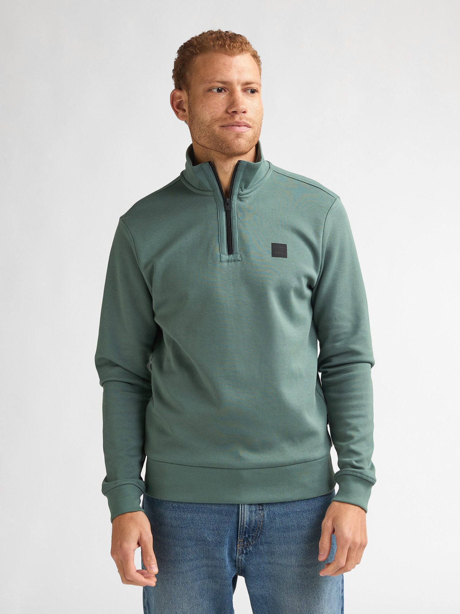 Petrol Industries Sweatshirt Horizonte mit Half-Zip