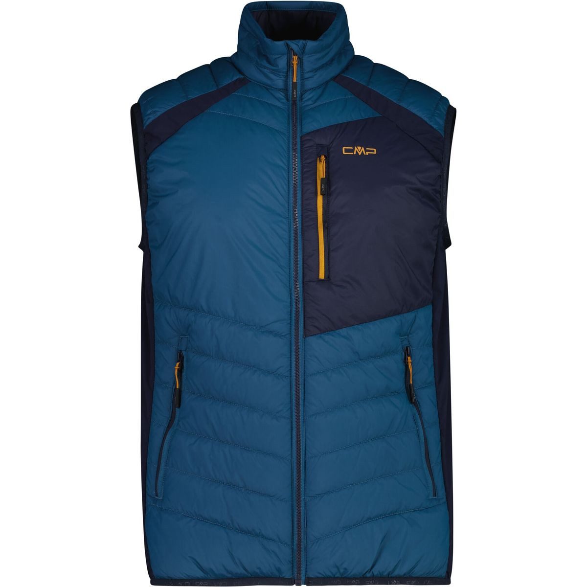 CMP Funktionsweste MAN Vest Hybrid Leichte, vielseitige Herrenweste mit nachhaltigem Design, ideal für