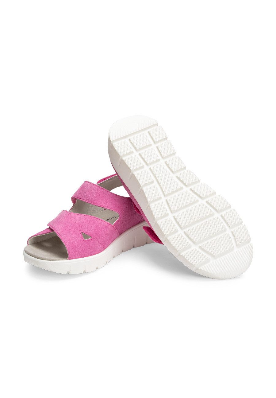 vitaform Damen Sandalen Samtziegenleder Sandale