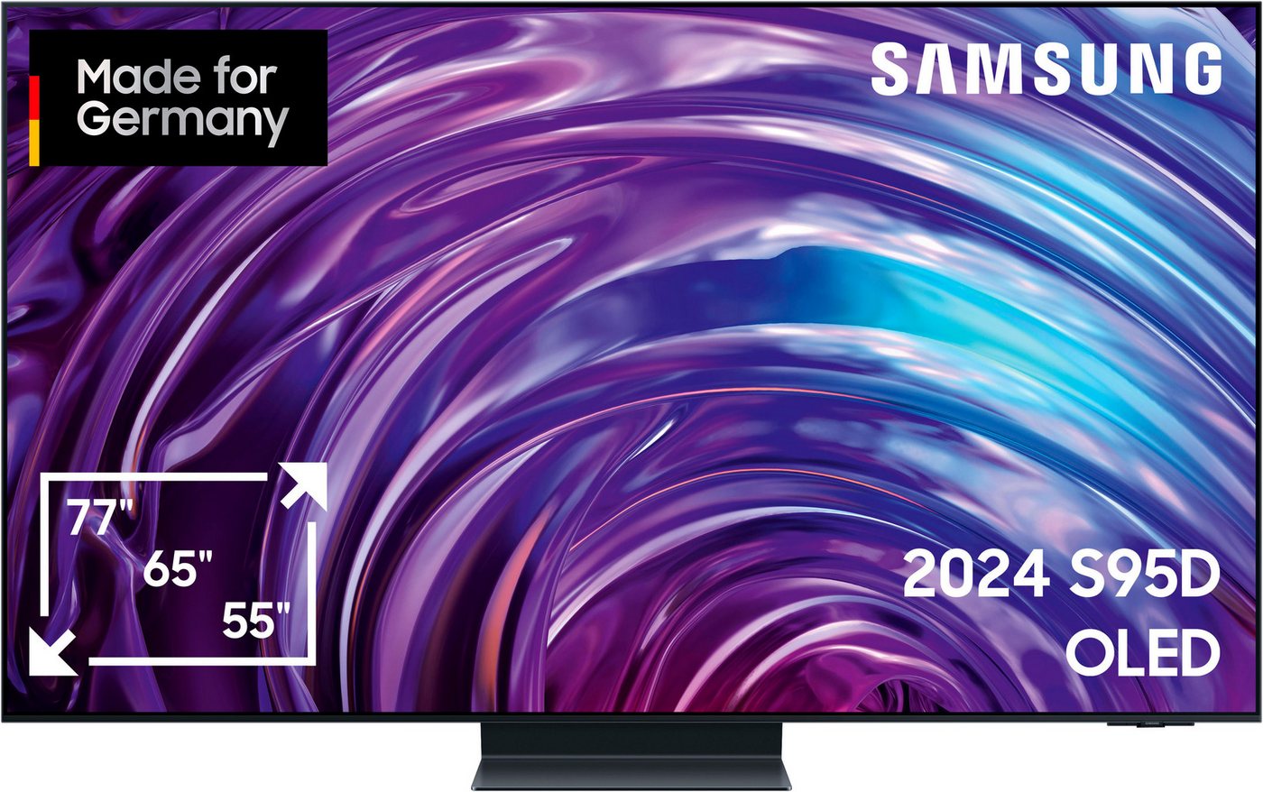 Samsung GQ77S95DAT LED-Fernseher (195 cm/77 Zoll, 4K Ultra HD, Smart-TV, Neural Quantum 4K AI Gen2 Prozessor, bis zu 144Hz) schwarz ! RABATT: 33.92% Samsung GQ77S95DAT LED-Fernseher (195 cm/77 Zoll, 4K Ultra HD, Smart-TV, Neural Quantum 4K AI Gen2 Prozessor, bis zu 144Hz) schwarz ! RABATT: 33.92%