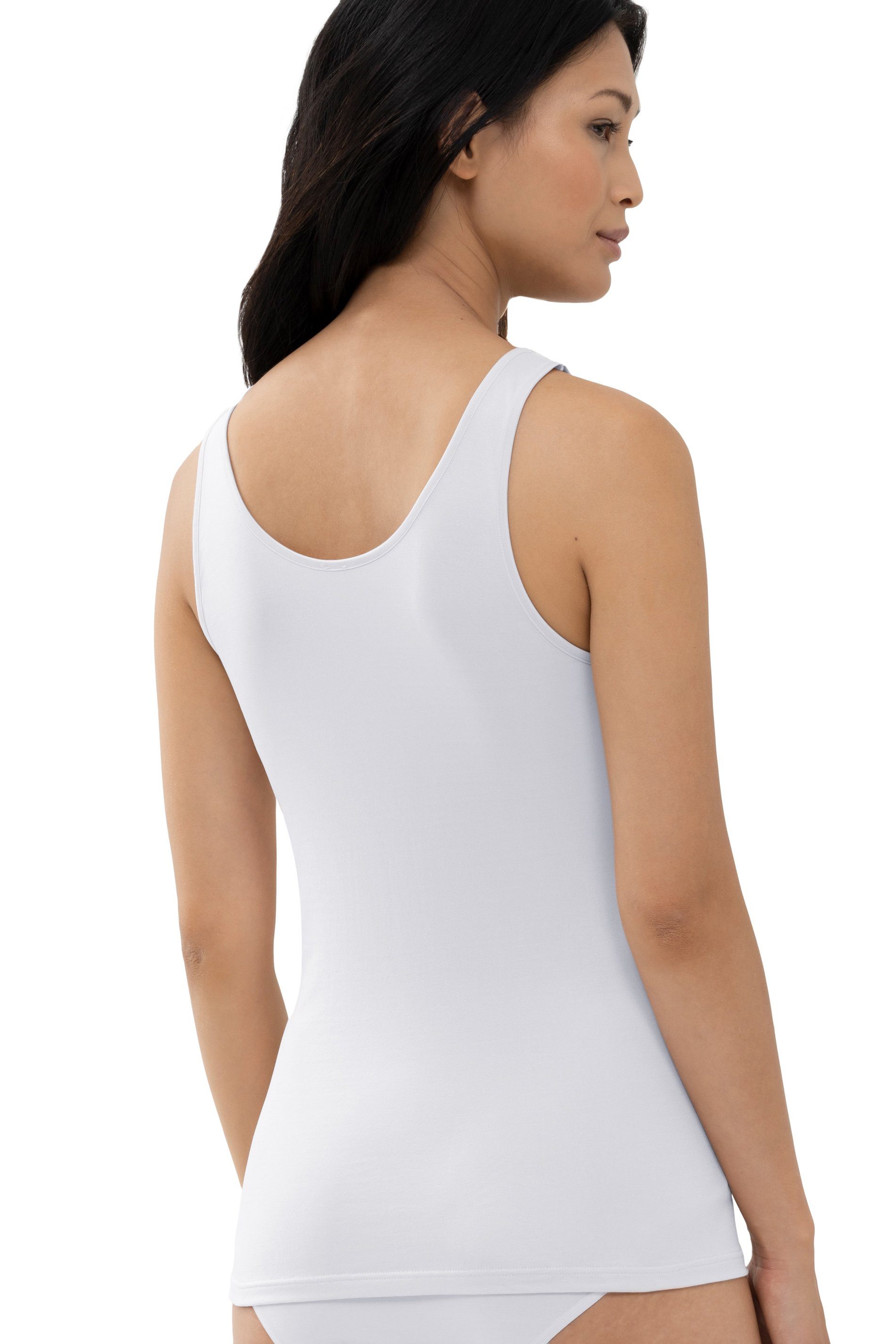 Mey Tanktop Pure Sense (2er Pack) ohne auftragende Seitennähte, schmale Passform
