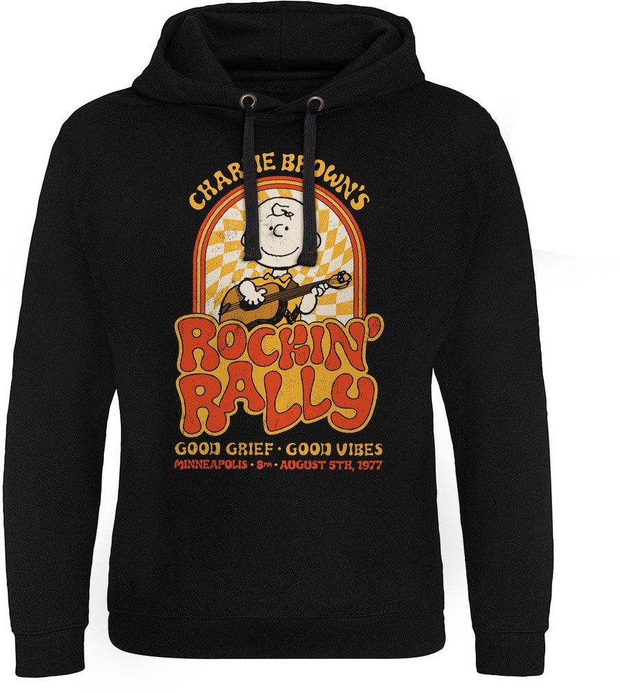 PEANUTS Worldwide LLC Hoodie Charlie Browns Rockin Rally Epic Hoodie