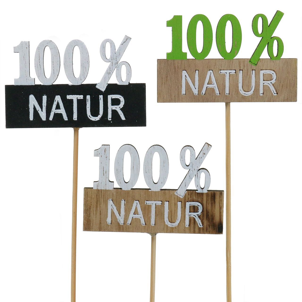 Viana Gartenstecker Декоративні прикраси aus Holz für Pflanzenstecker und Geschenkdekoration
