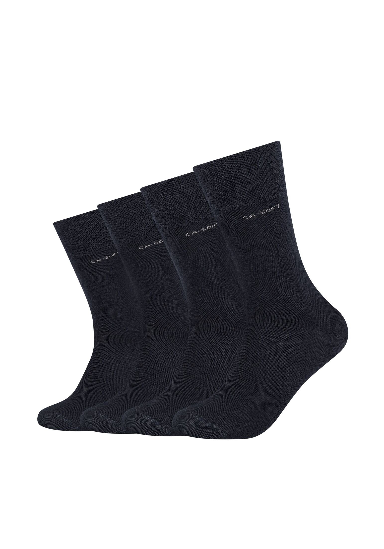 Camano Socken "ca-soft", (4 Paar), mit verstärktem Fersen- und Zehenbereich günstig online kaufen