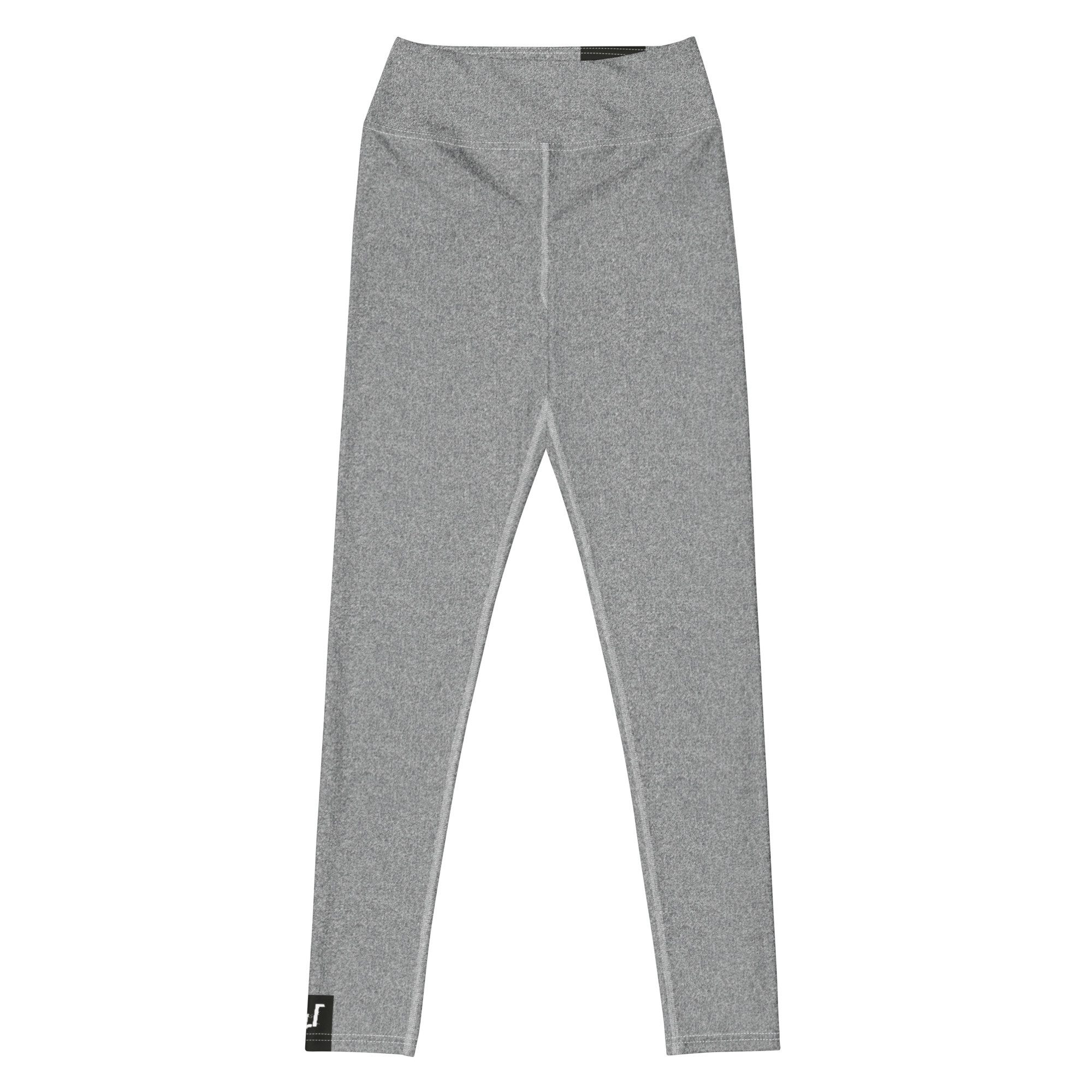 Funktionsleggings Damen High Waist Yoga Leggings Meliert