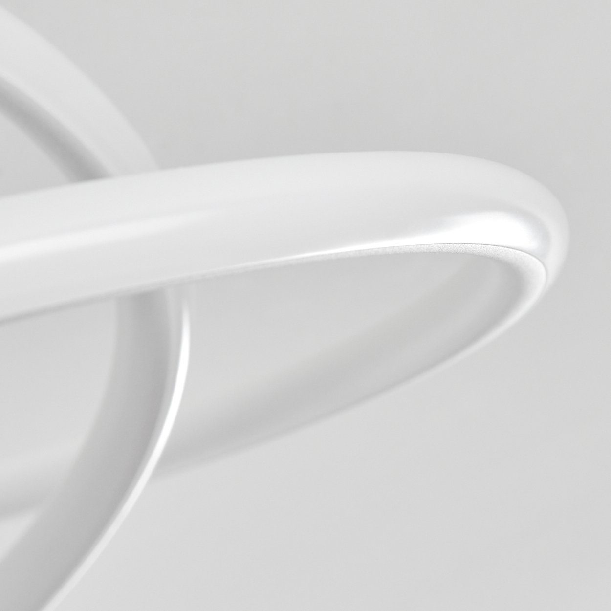 Kelvin »Visnà« in Deckenleuchte Metall/Kunststoff 4000 dimmbare Deckenlampe Weiß, aus hofstein