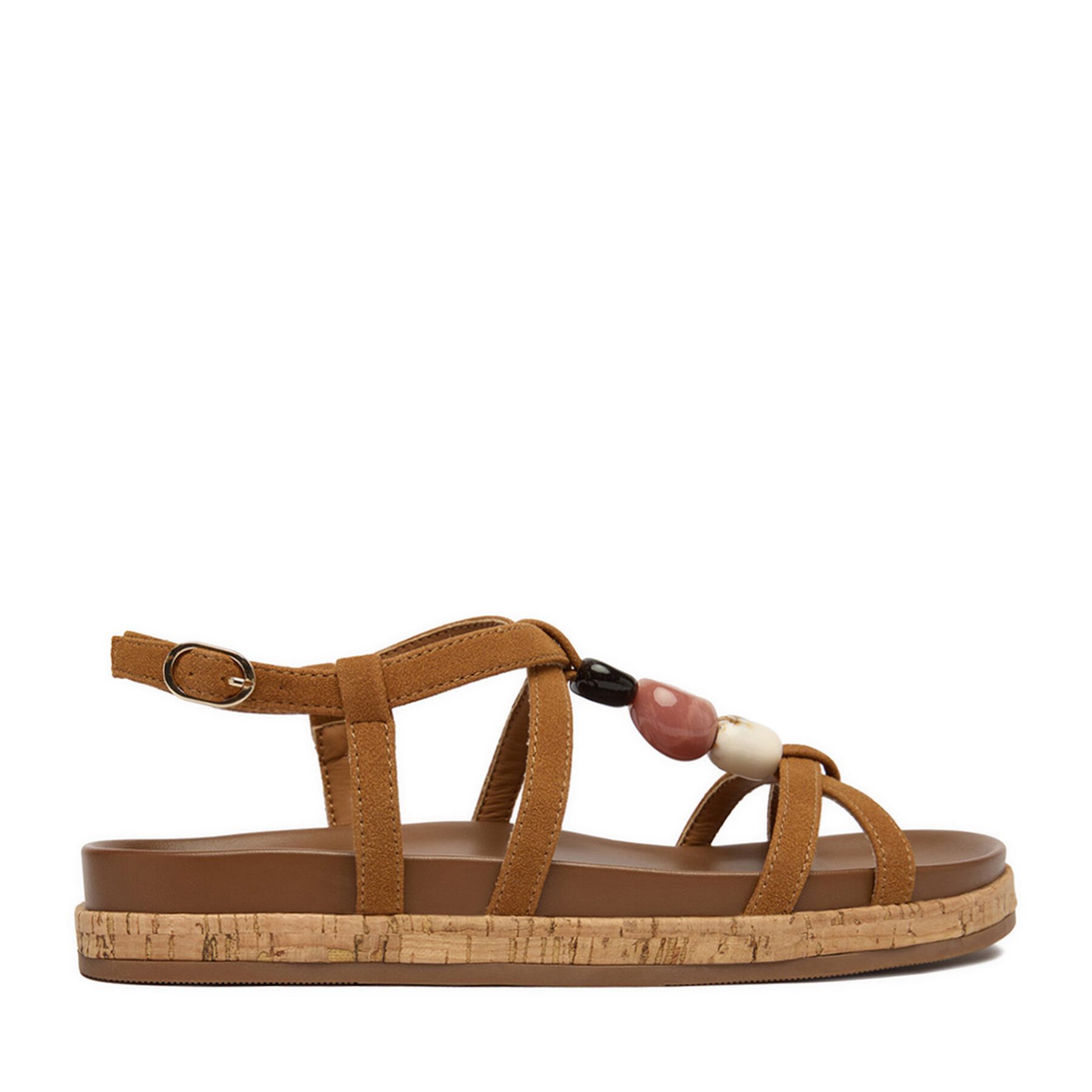 Jenny Jenny Damen-Sandalen in Braun Sandale