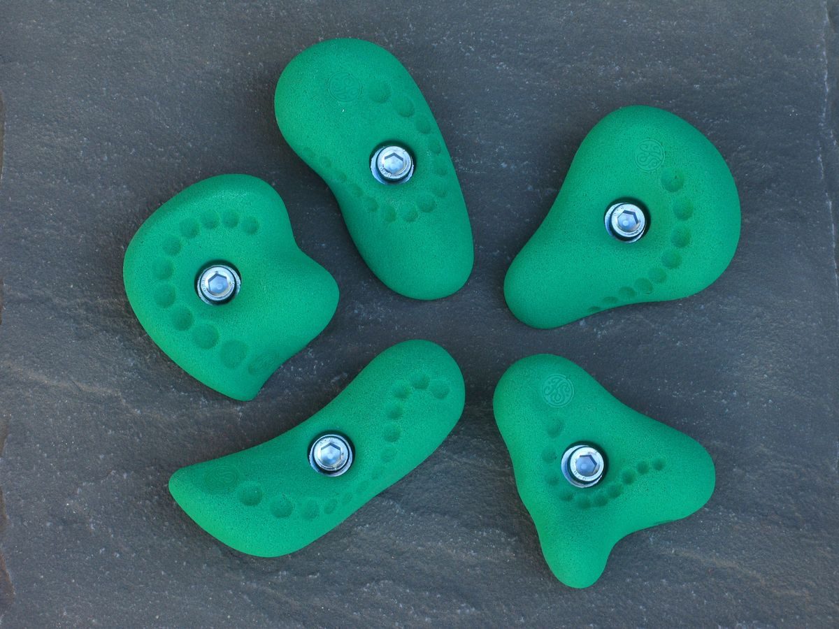 KS Klettergriffe Kletterwand Klettergriffe Set Untersberg - KS Klettergriffe