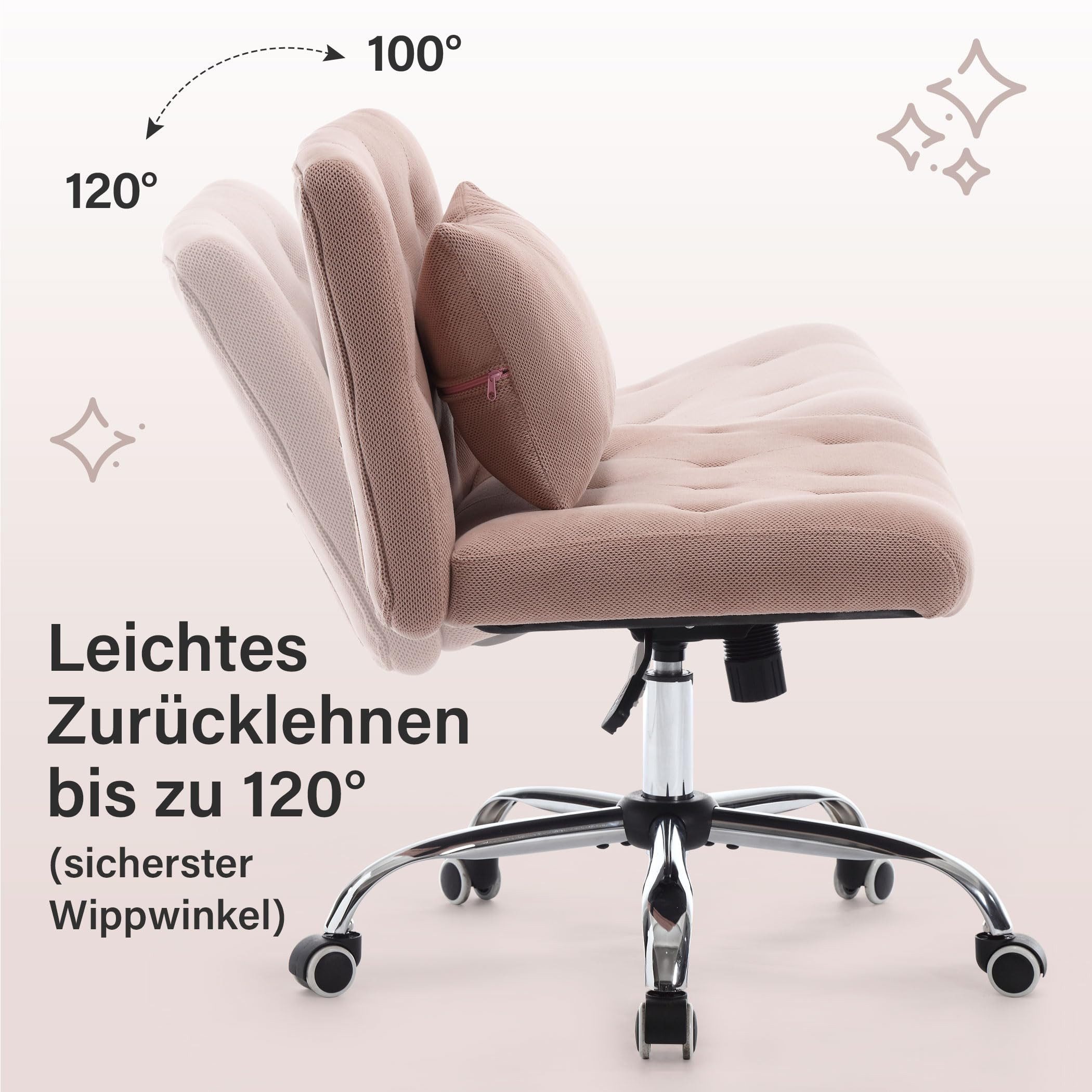 REDOM Stuhl Ergonomischer Bürostuhl mit breitem günstig online kaufen