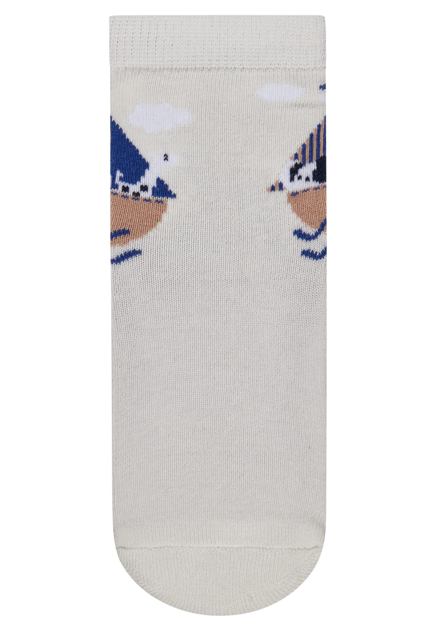 Sterntaler® ABS-Socken Fliesen Fitzer AIR Schiff Fliesen Flitzer AIR Schiff, rutschfest, weich & atmungsaktiv
