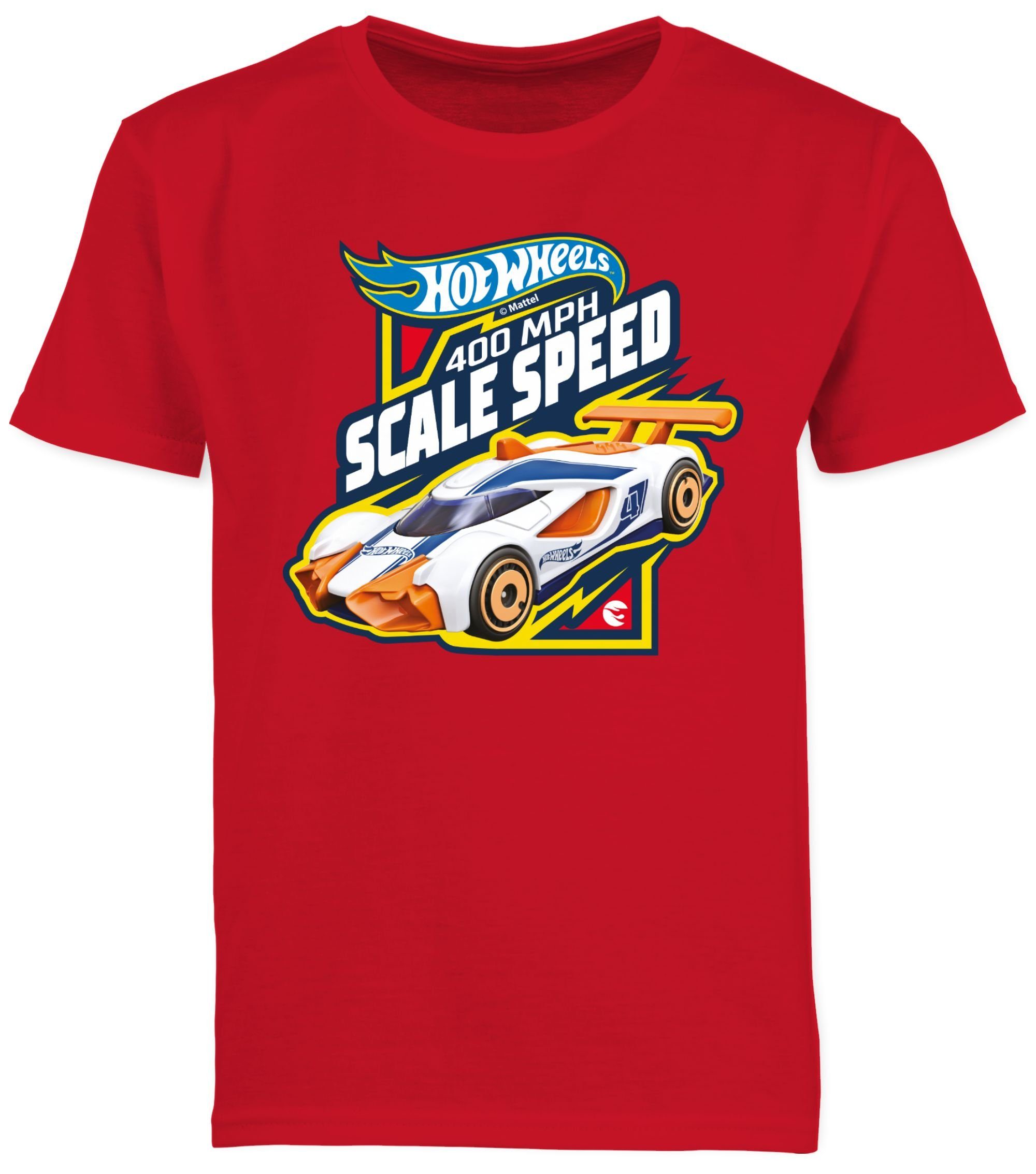 400MPH Scale 02 Rot Shirtracer Hot T-Shirt Wheels Speed Jungen