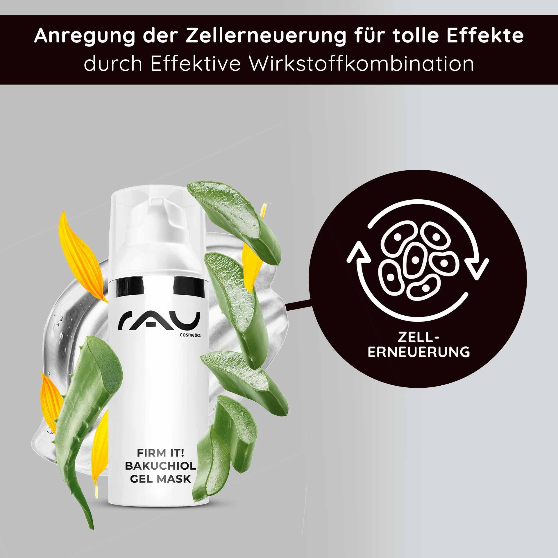 RAU Cosmetics Gesichtsmaske firm it! Bakuchiol Gel Mask