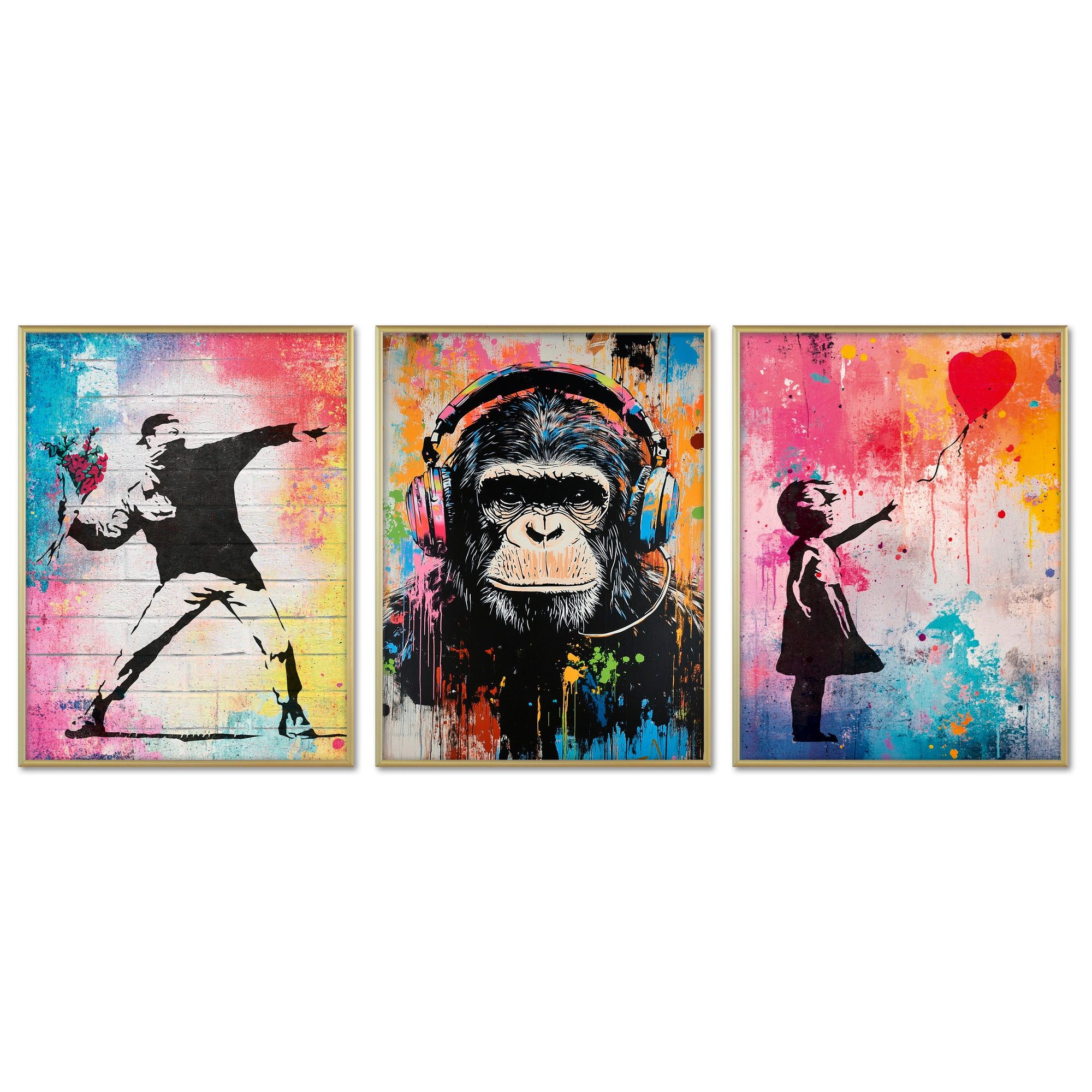 ARTFAVES Bilder-Collage Poster Set - Colorful günstig online kaufen