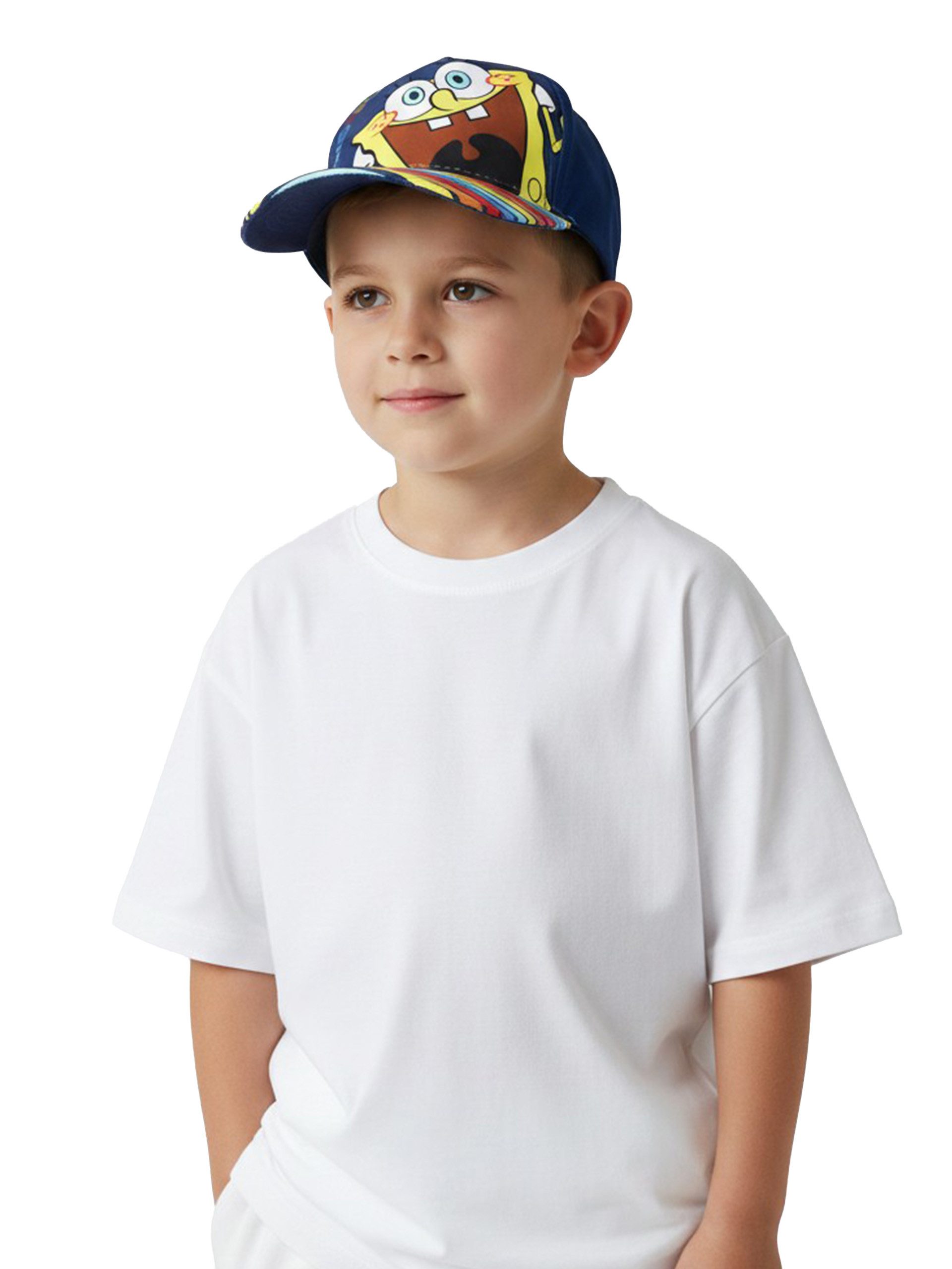 United Labels® Baseball Cap Spongebob Schwammkopf Kappe Palme Cap Baseballkappe verstellbar – Bild 2 von 5