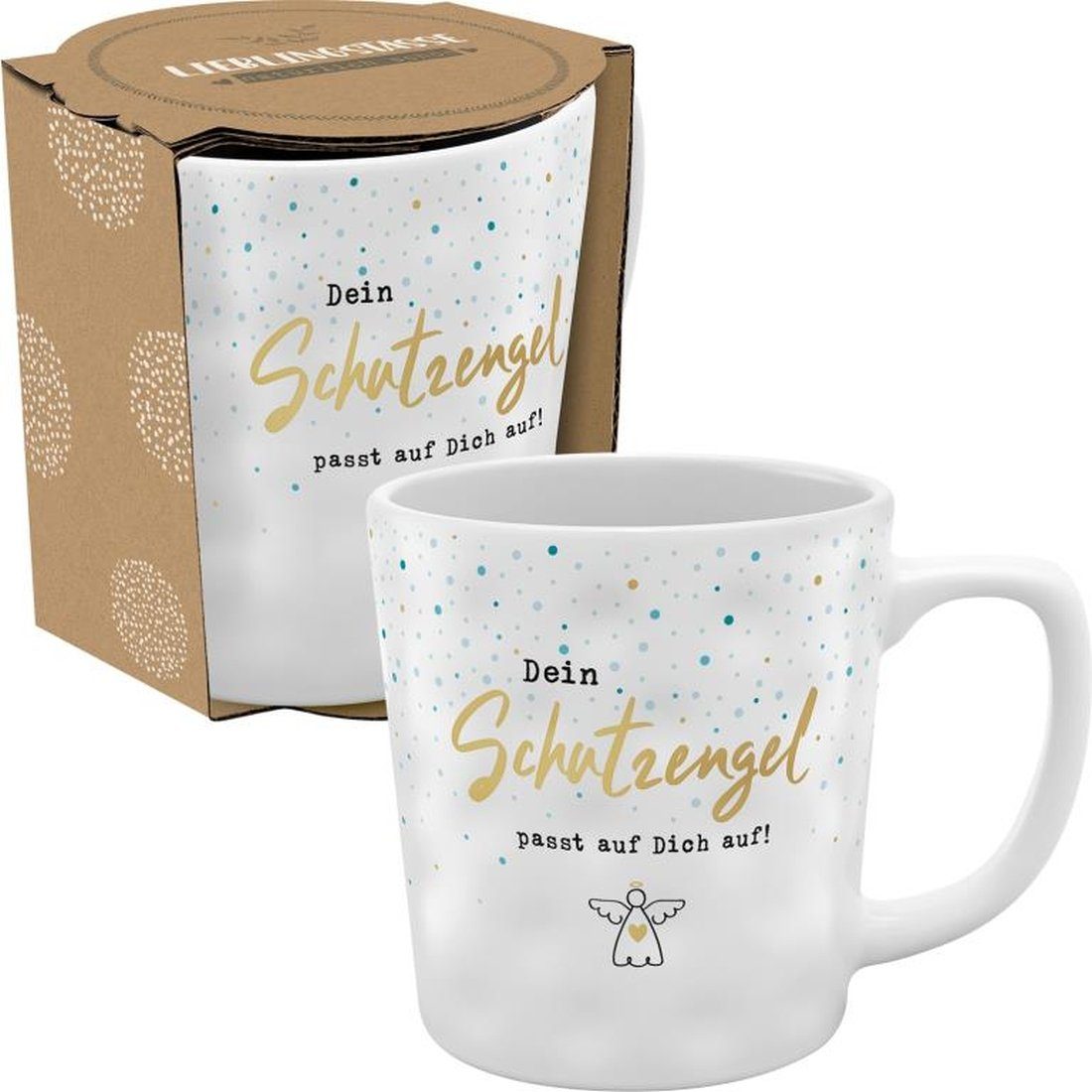 Sheepworld Tasse Tasse Kaffeetasse Teetasse 37cl Sheepworld GRUSS & CO Struktur, Material: Steinzeug