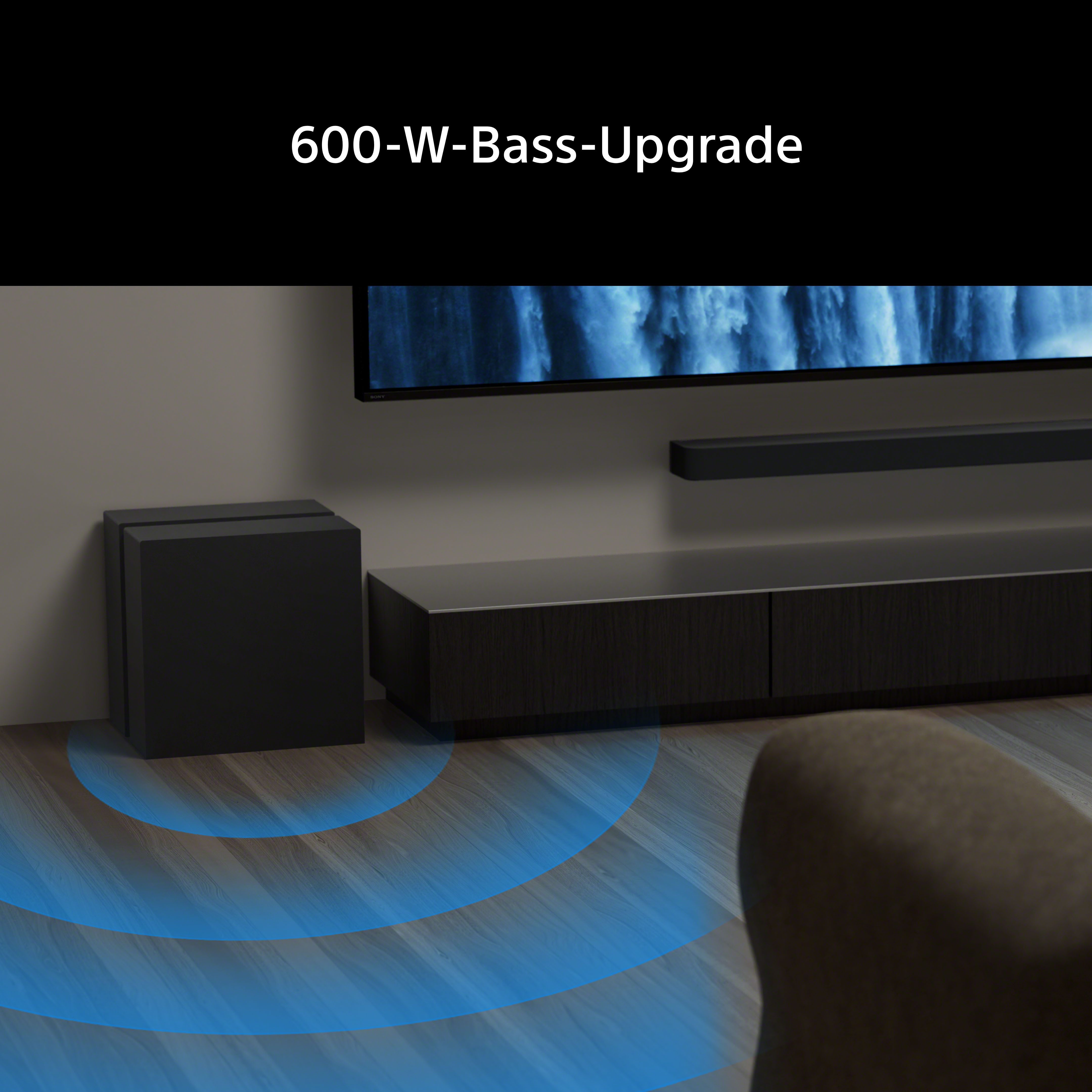 Sony BRAVIA Theatre Sub 9 Soundbar (600 W, Kompatibel mit HT-A9M2 / A8 / A9000/ A8000/ A7100, SA-SW9, Modell 2026)