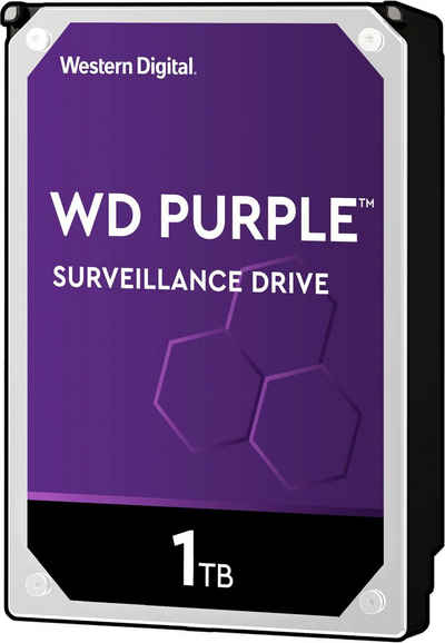 Western Digital WD Purple™ HDD-Festplatte (1 TB) 3,5", Surveillance Drive, Bulk