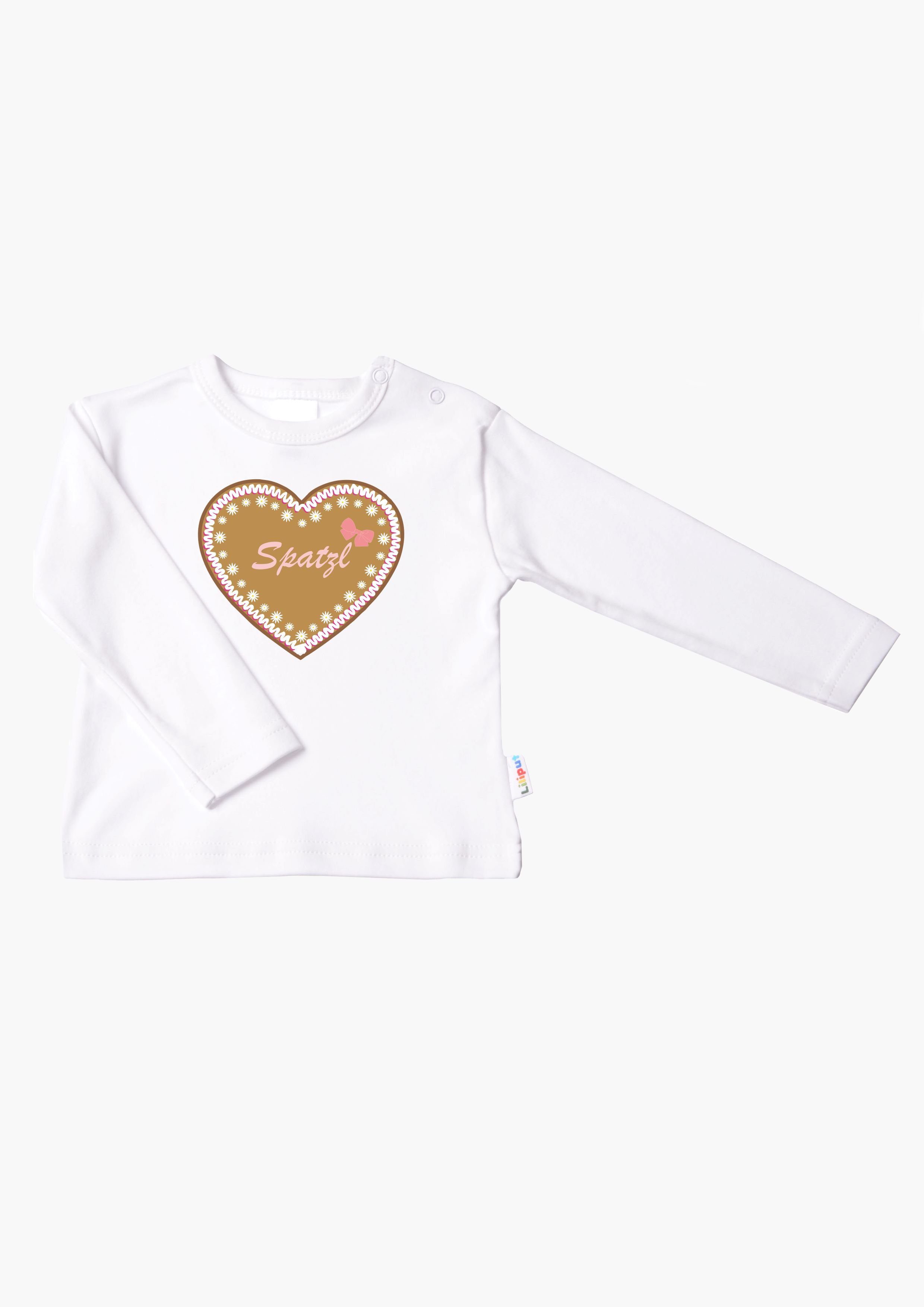 Liliput Langarmshirt Spatzl mit Druckknöpfen auf der Schulter