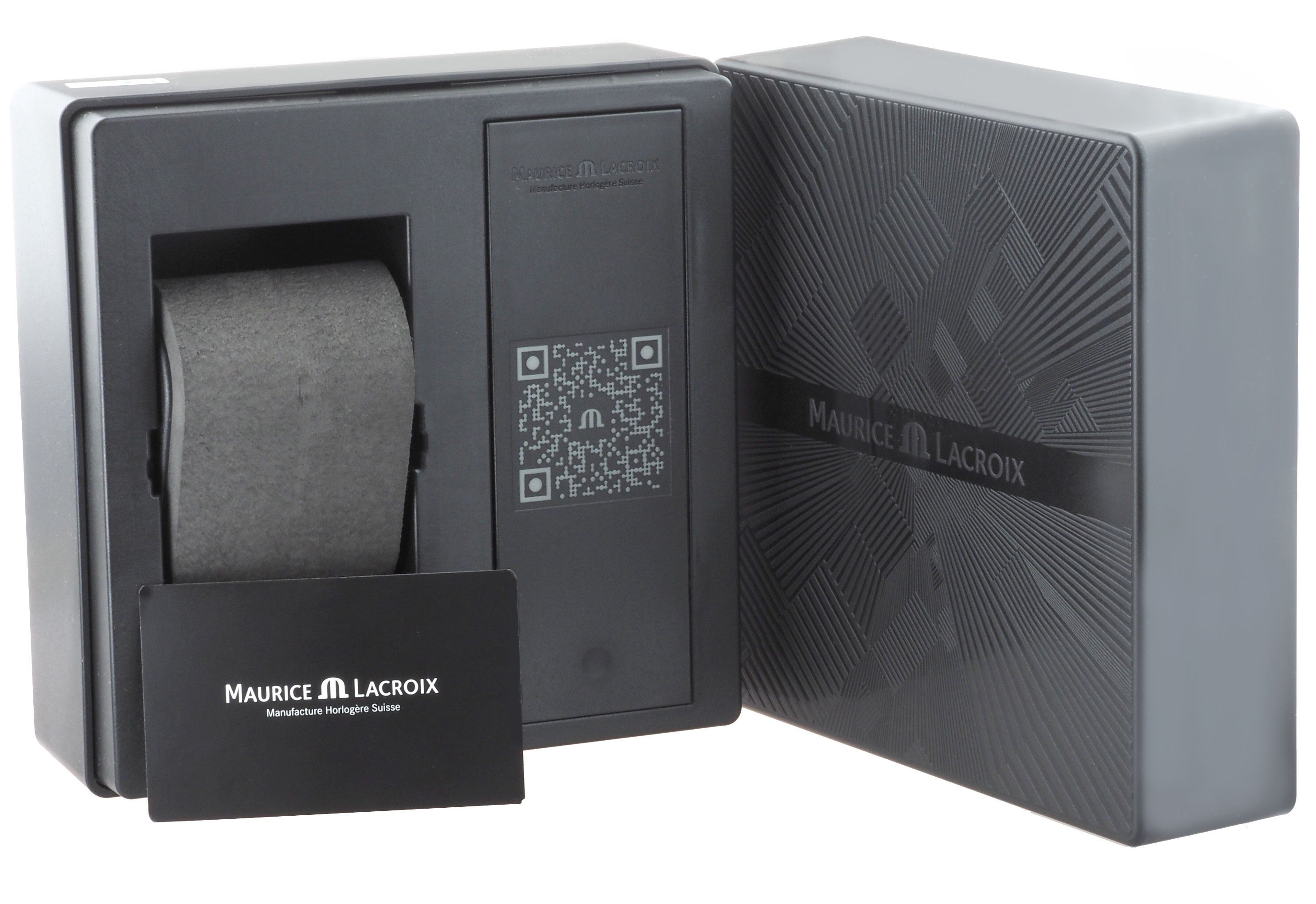 MAURICE LACROIX Automatikuhr schweizer Herren Uhr 40 mm Ø Pontos PT6148-SS002-130 Pontos Date, Glasboden