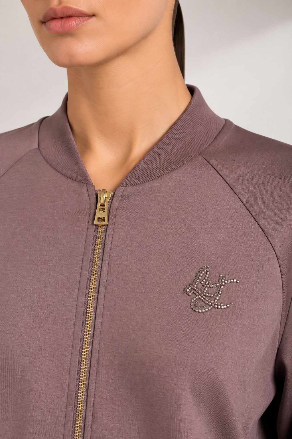 Liu Jo Sweatjacke FELPA APERTA - Sportliche Jacke - Leichte Jacke - Damen Jacke