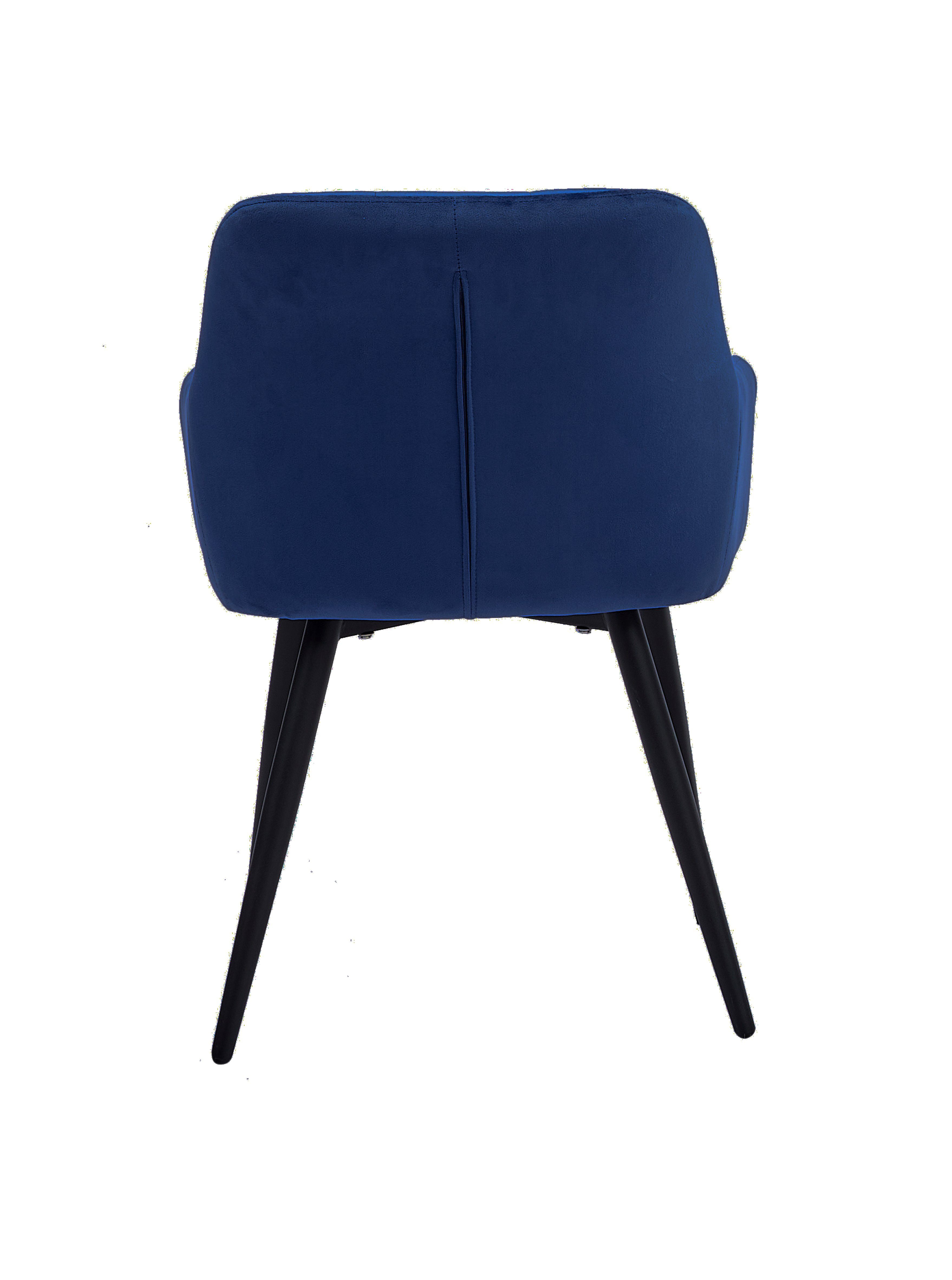 mit Moderner Sitzschale Junado® ergonomischer Schalenstuhl Blau Polsterstuhl Lars,