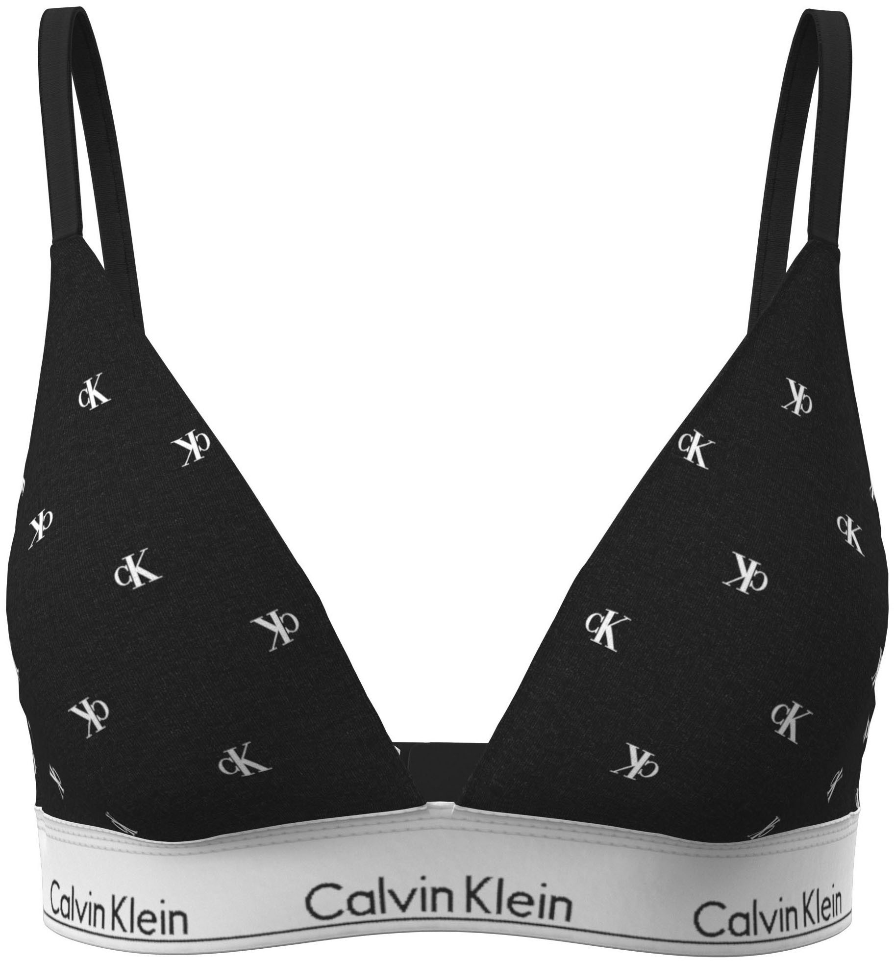 Calvin Klein Underwear Triangel-BH LIGHTLY LINED TRIANGLE Mit elastischem Saum