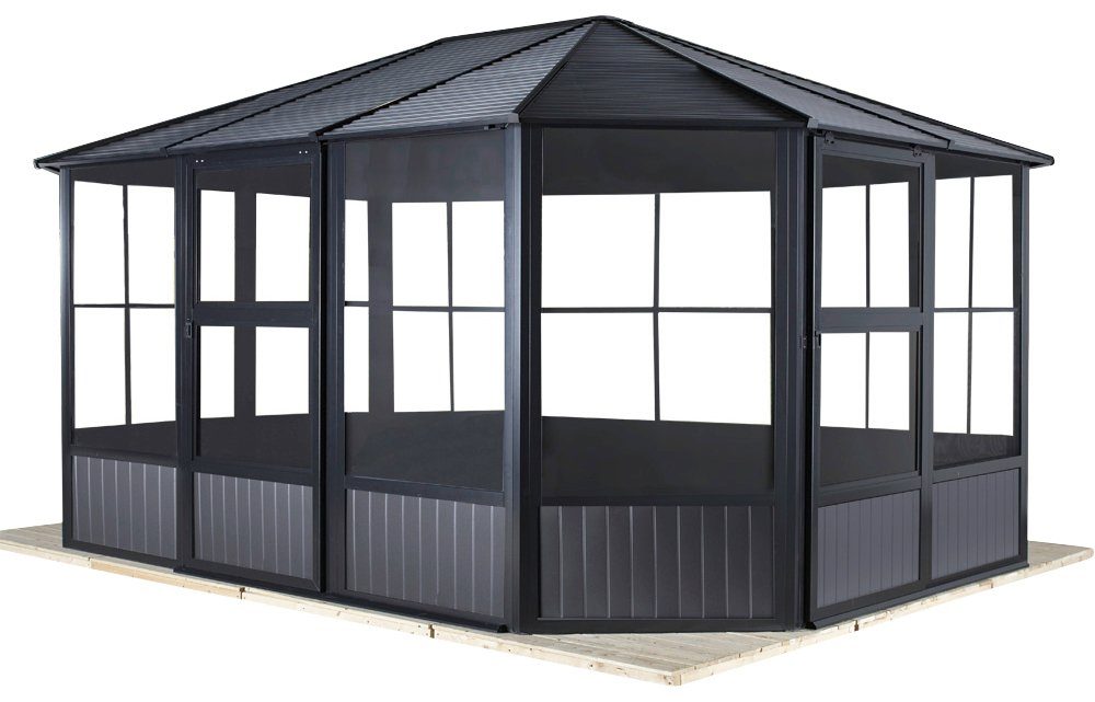 Sojag Pavillon Charleston 12x15, Wintergarten, BxT 489x384 cm