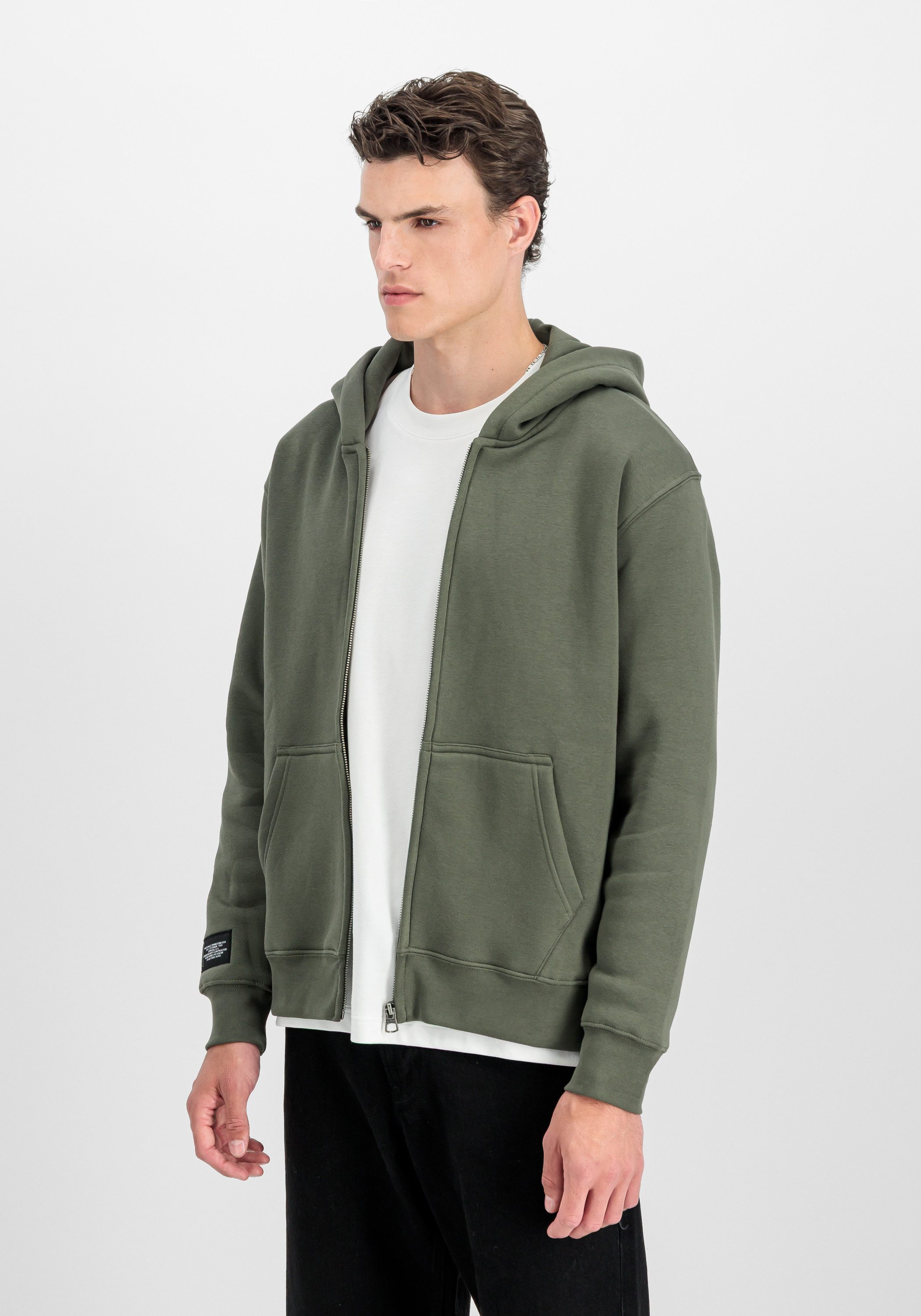 Hoodie Label Hoodie Zip Backprint