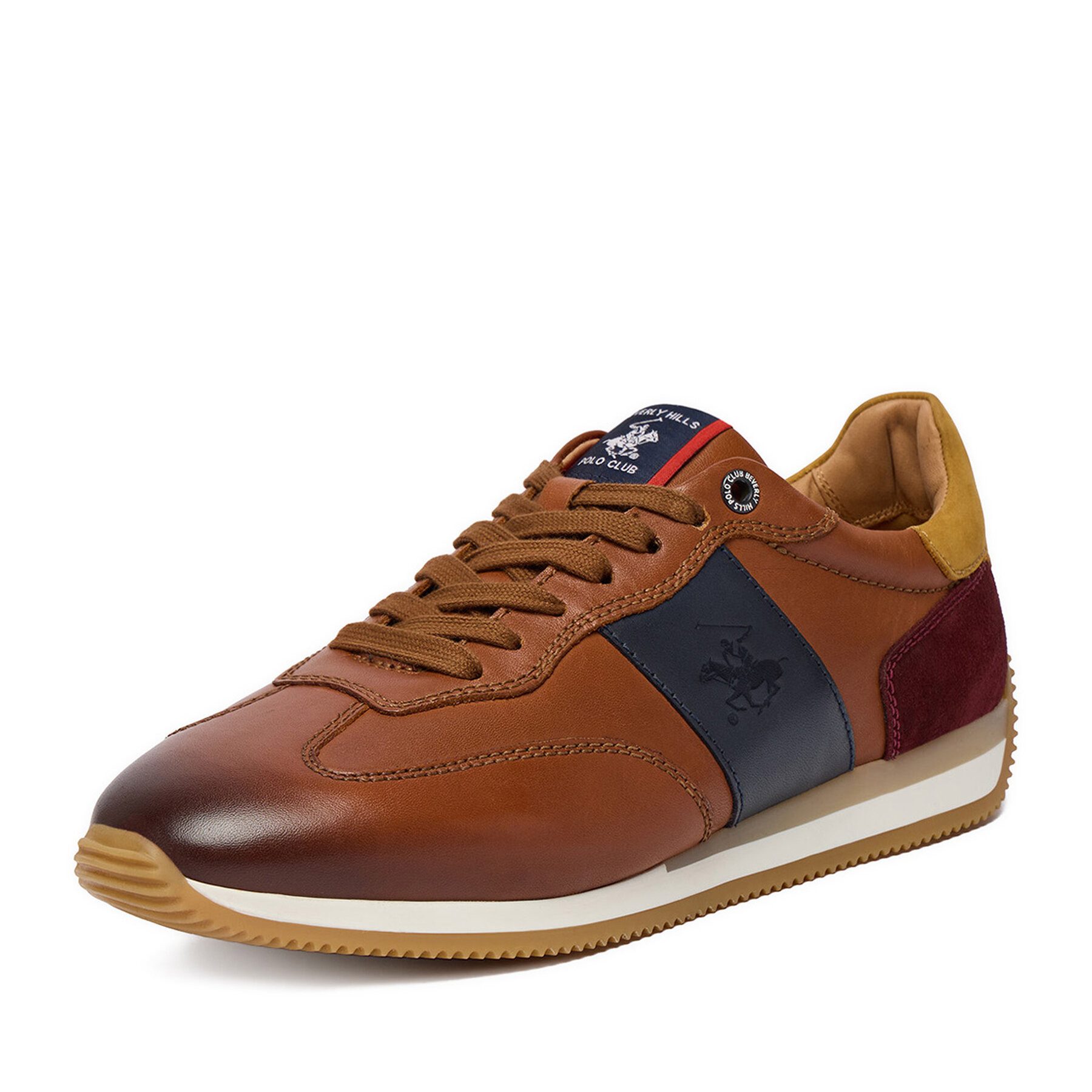 BEVERLY HILLS POLO CLUB Beverly Hills Polo Club Herren-Sneaker in Braun Sneaker
