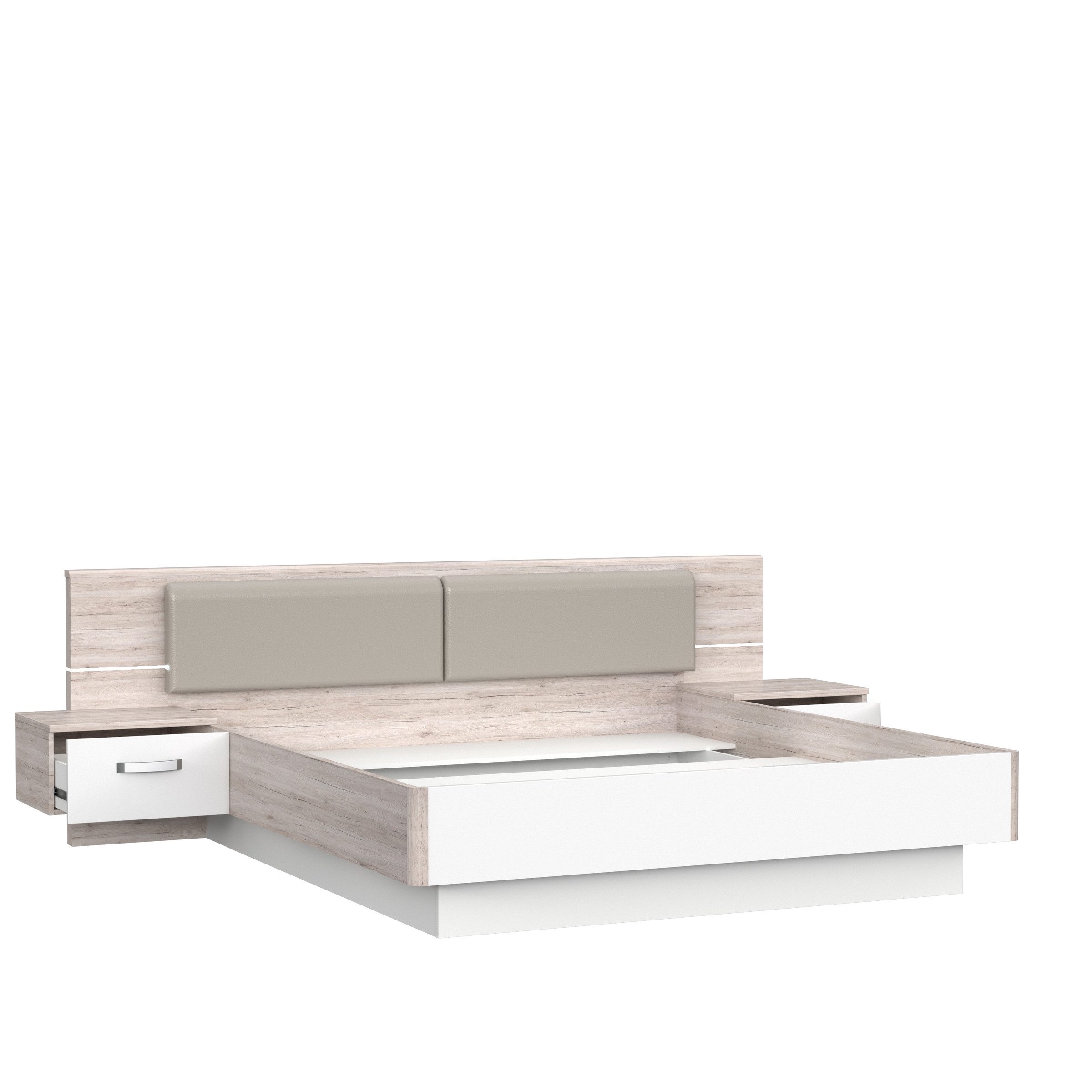 freiraum Bettanlage Rondino, 285x87,7x209,4cm (BxHxT)