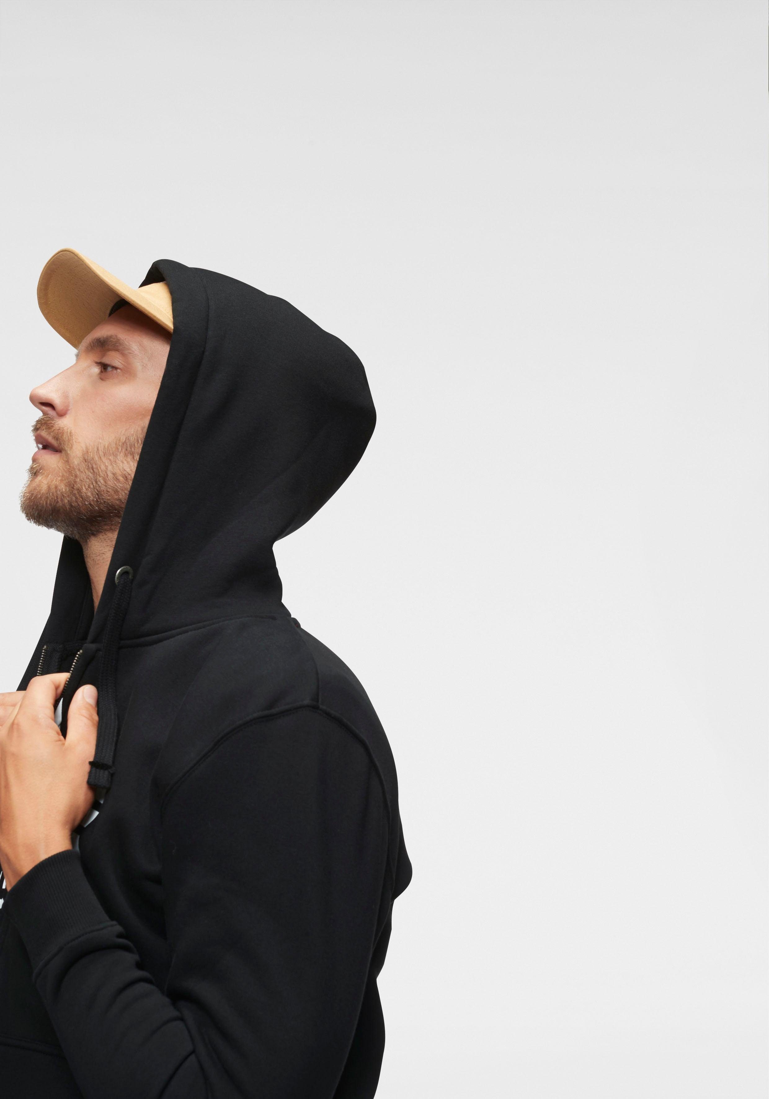 Alpha Industries Kapuzensweatjacke BASIC ZIP HOODY Baumwollmischung, regular fit