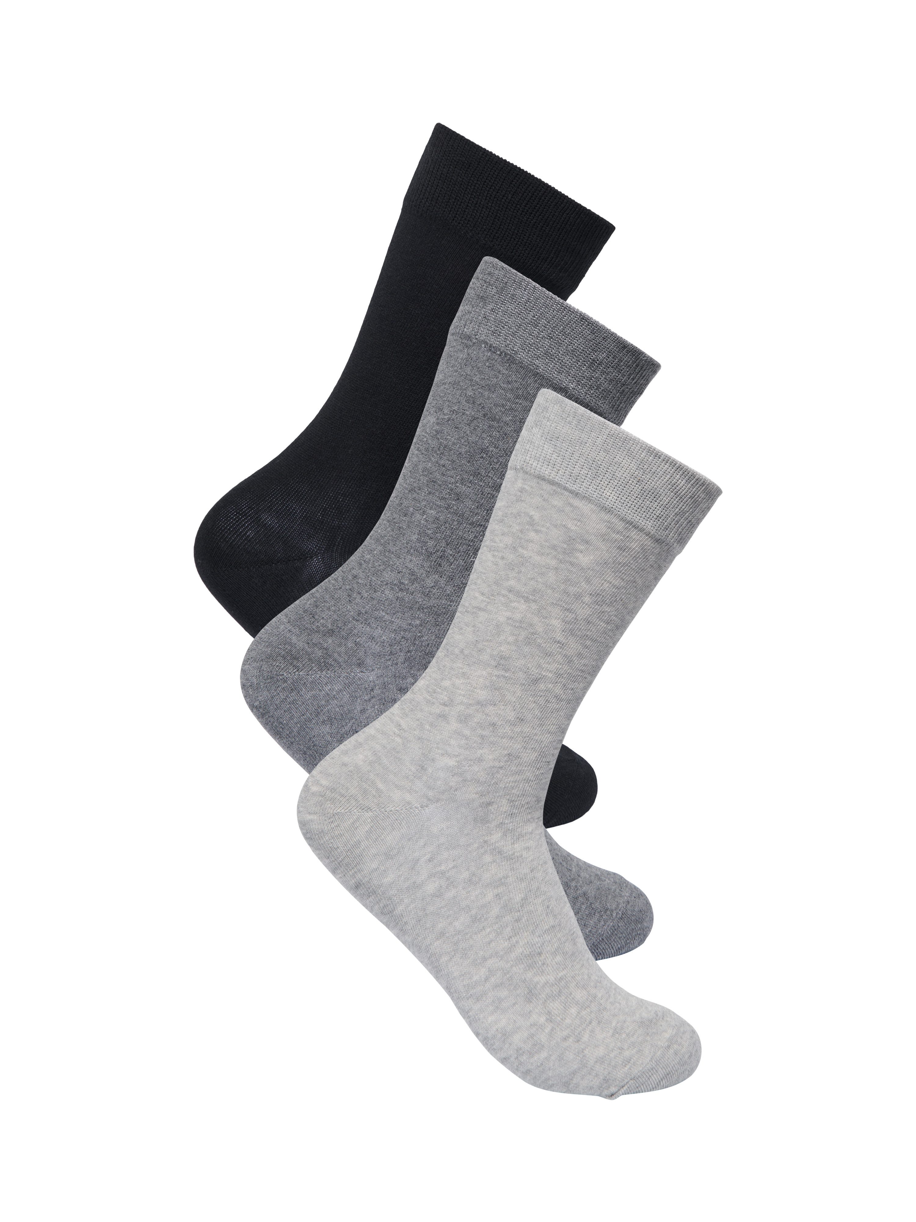 ONLY & SONS Freizeitsocken ONSBASIC COTTON SOCK 3 PACK NOOS (Packung, 3-Paar) Baumwollmischung