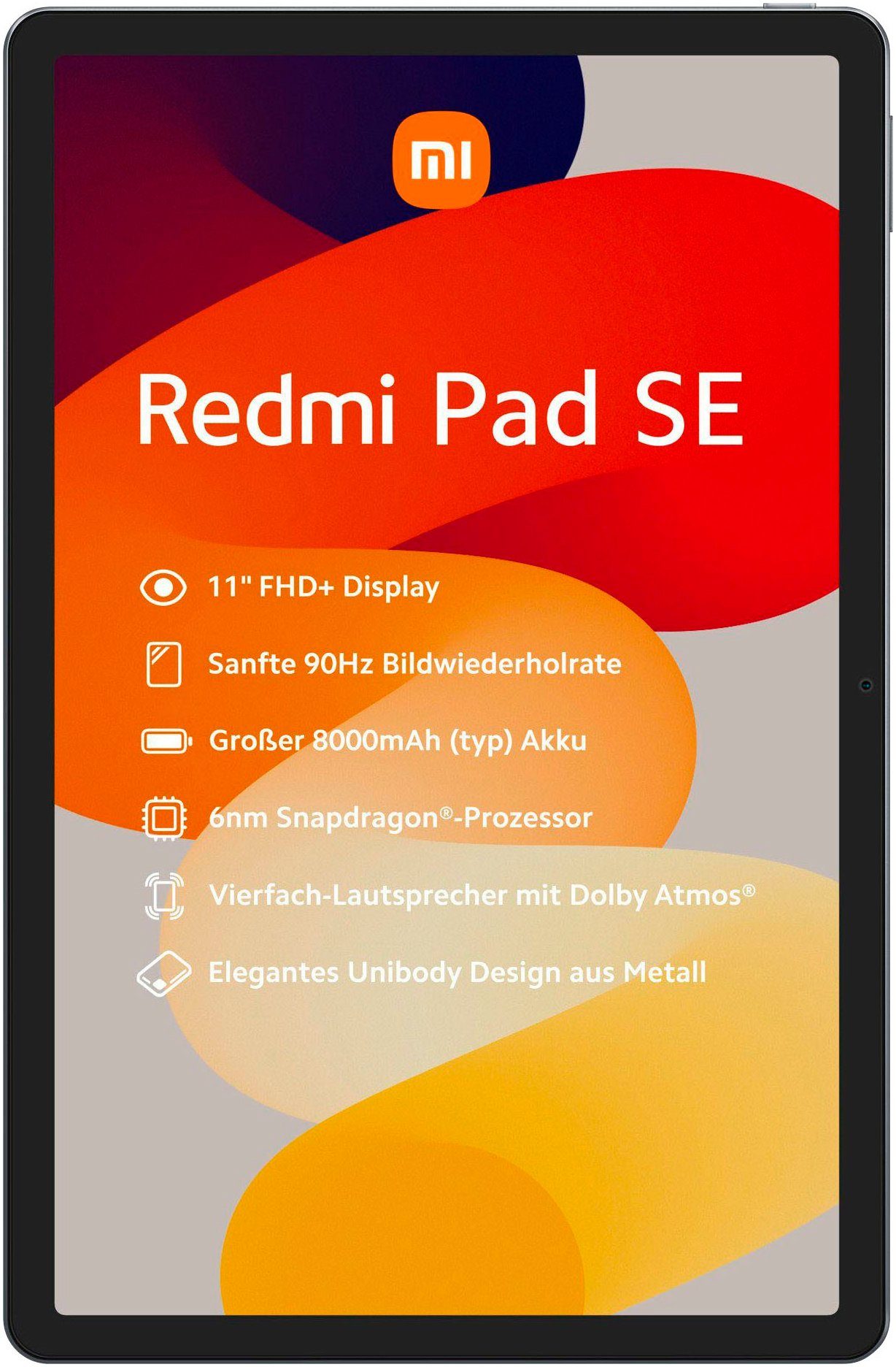 Xiaomi Redmi Pad SE 4+128GB Tablet (11", 128 GB, Android)