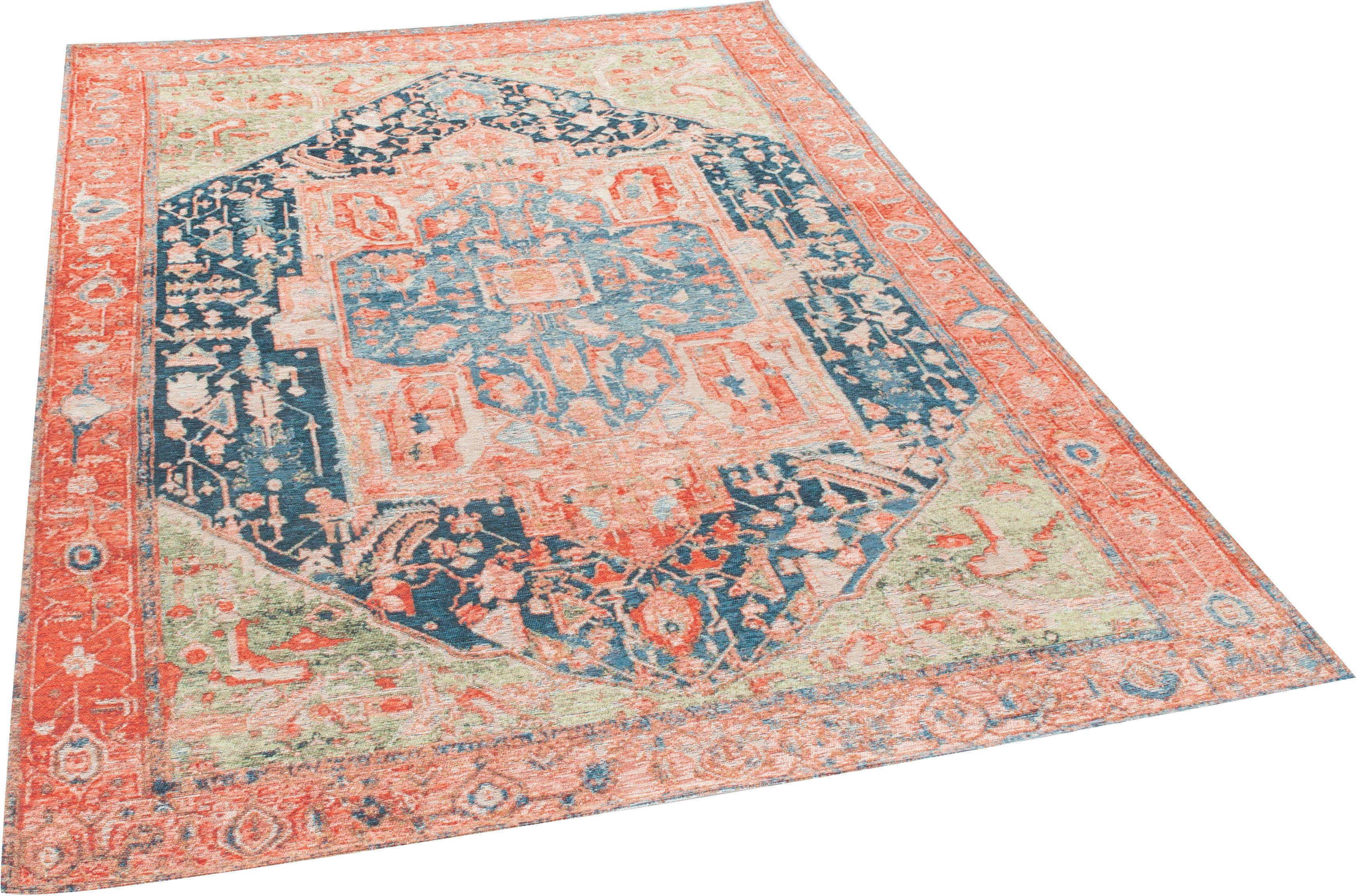 TOM TAILOR HOME Teppich Funky Orient Heriz, rechteckig, Höhe: 5 mm, Kurzflor, Orient-Optik, Vintage Design, mit Bordüre, auch als Läufer. Reduzierter Preis € 33,59. Unverbindliche Preisempfehlung € 45,00