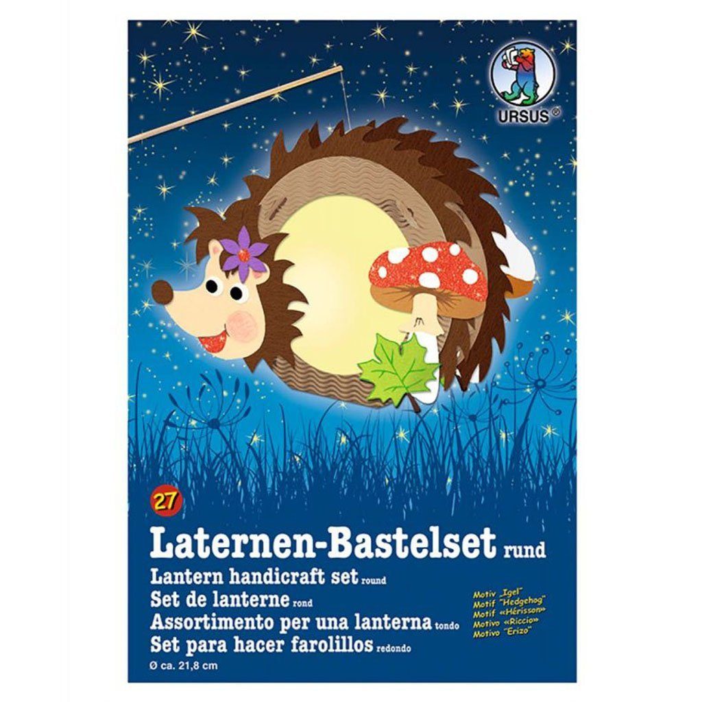 Ursus - Ludwig Bähr Umzugslaterne URSUS Laternen-Bastelset "Igel" günstig online kaufen
