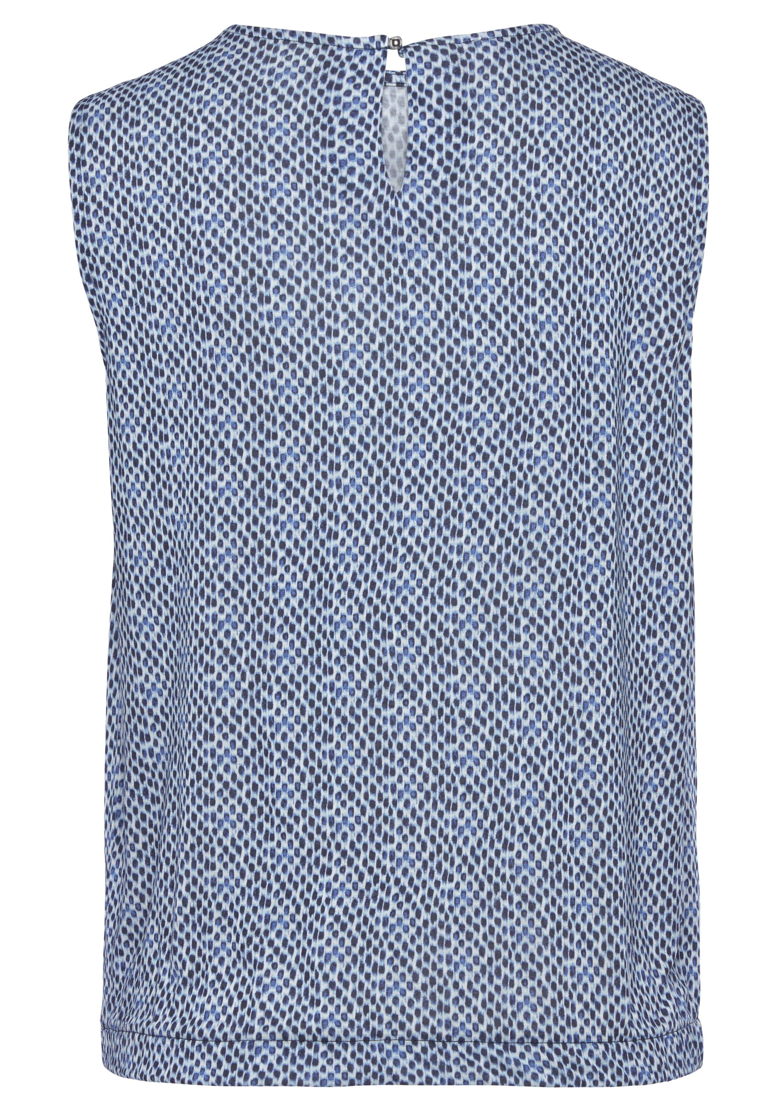LASCANA Shirttop mit Alloverdruck, lockere Passform, modisch, Jerseytop