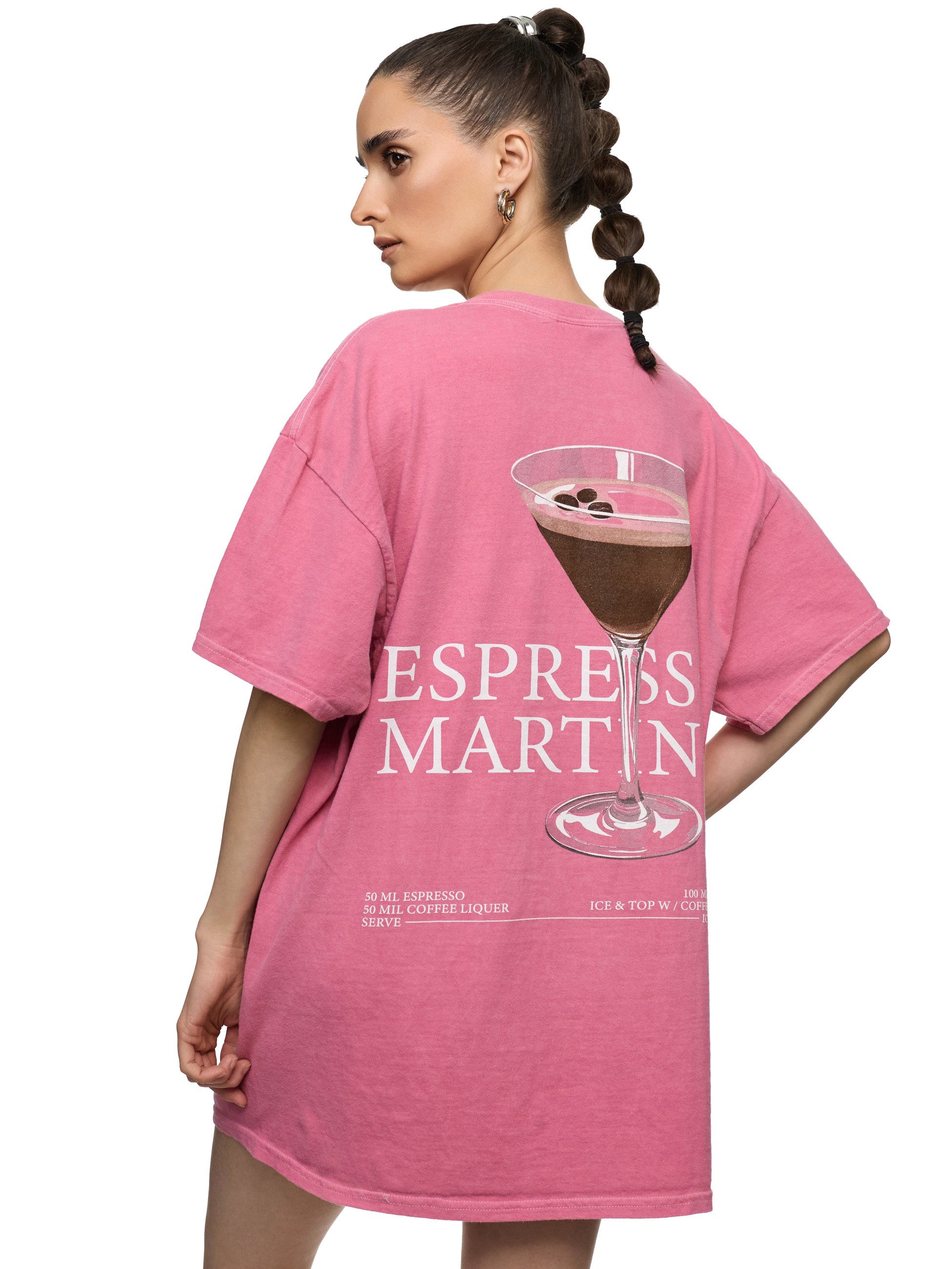 Worldclassca Print-Shirt Worldclassca Oversized Print ESPRESSO günstig online kaufen