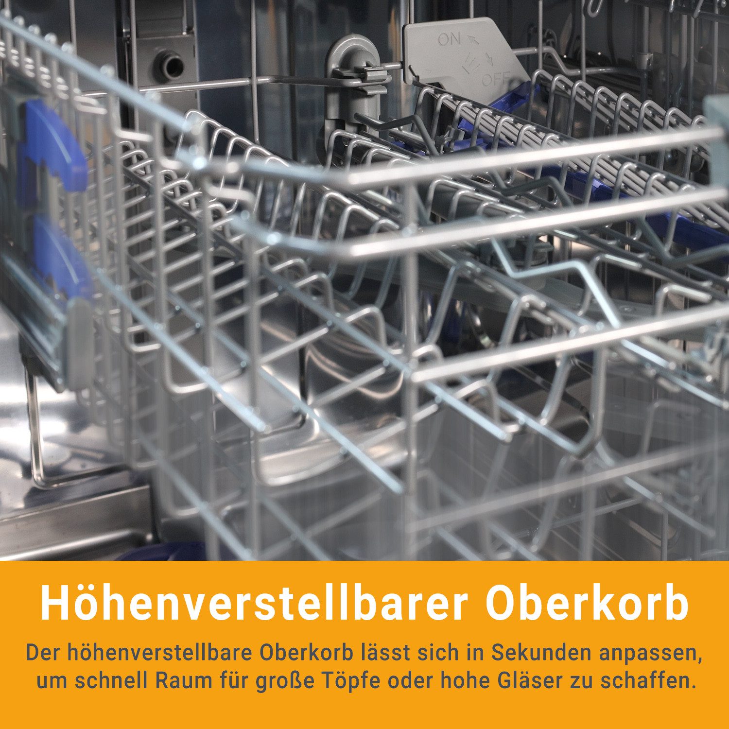 KKT KOLBE vollintegrierbarer Geschirrspüler DW60VI, 9,5 l, 14 Maßgedecke, 60cm / Vollintegriert / AquaStop / 7 Programme / 14 Maßgedecke