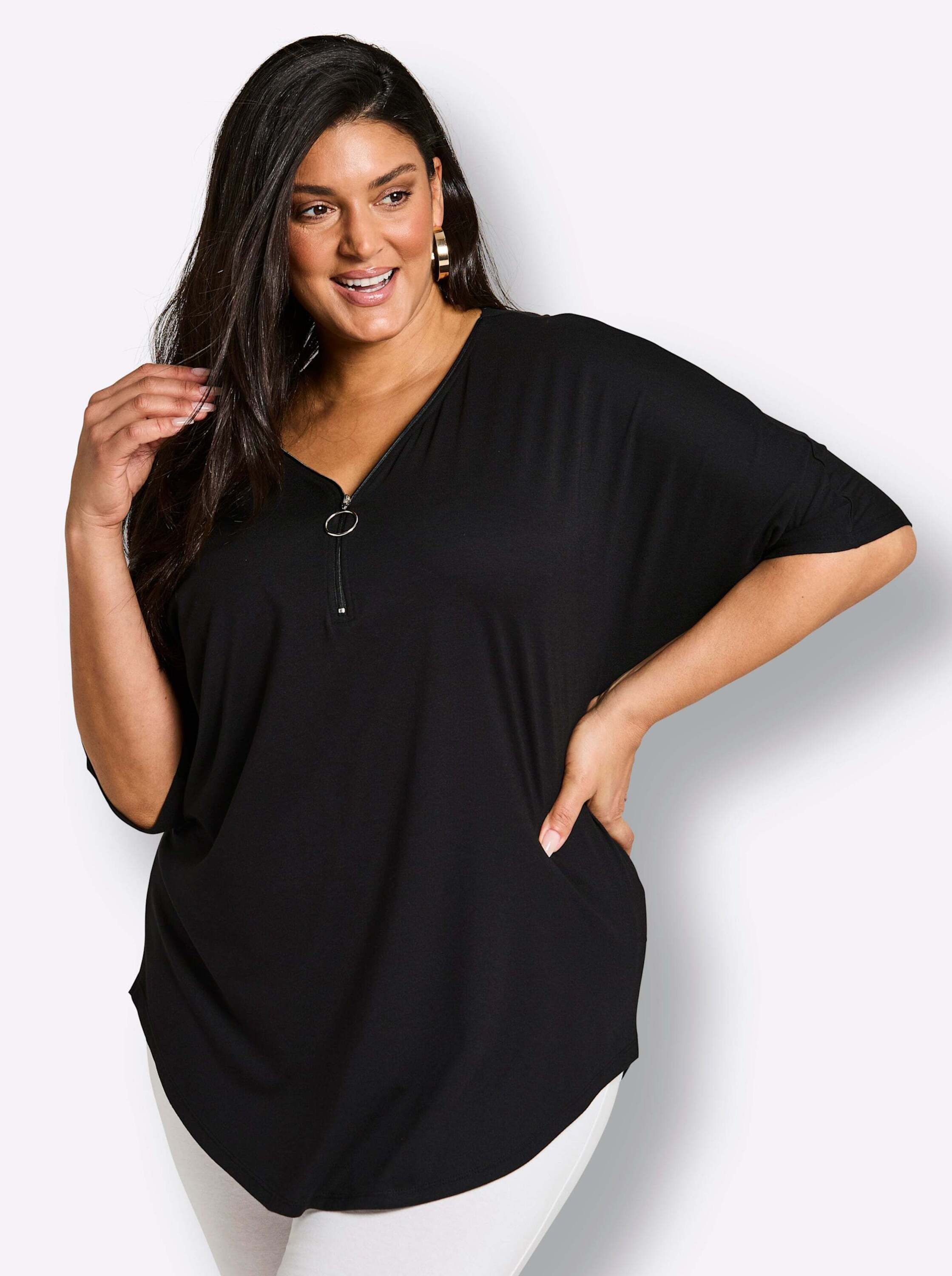 Sieh an! Strandkleid Strandshirt Kurzarm