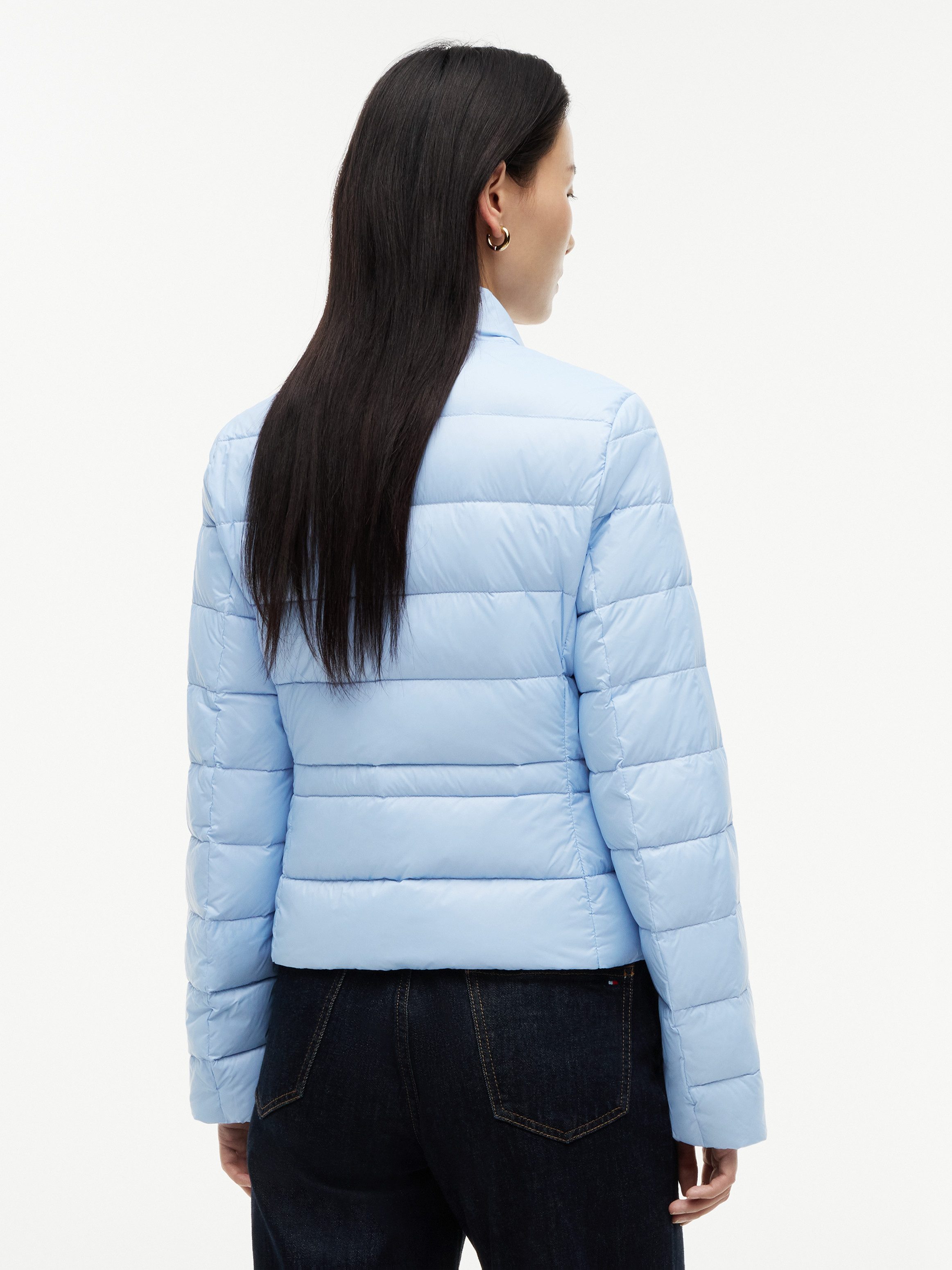 Tommy Hilfiger Daunenjacke LW DOWN PACKABLE JACKET aus pflegeleichter Kunstfaser, leichte Steppqualität