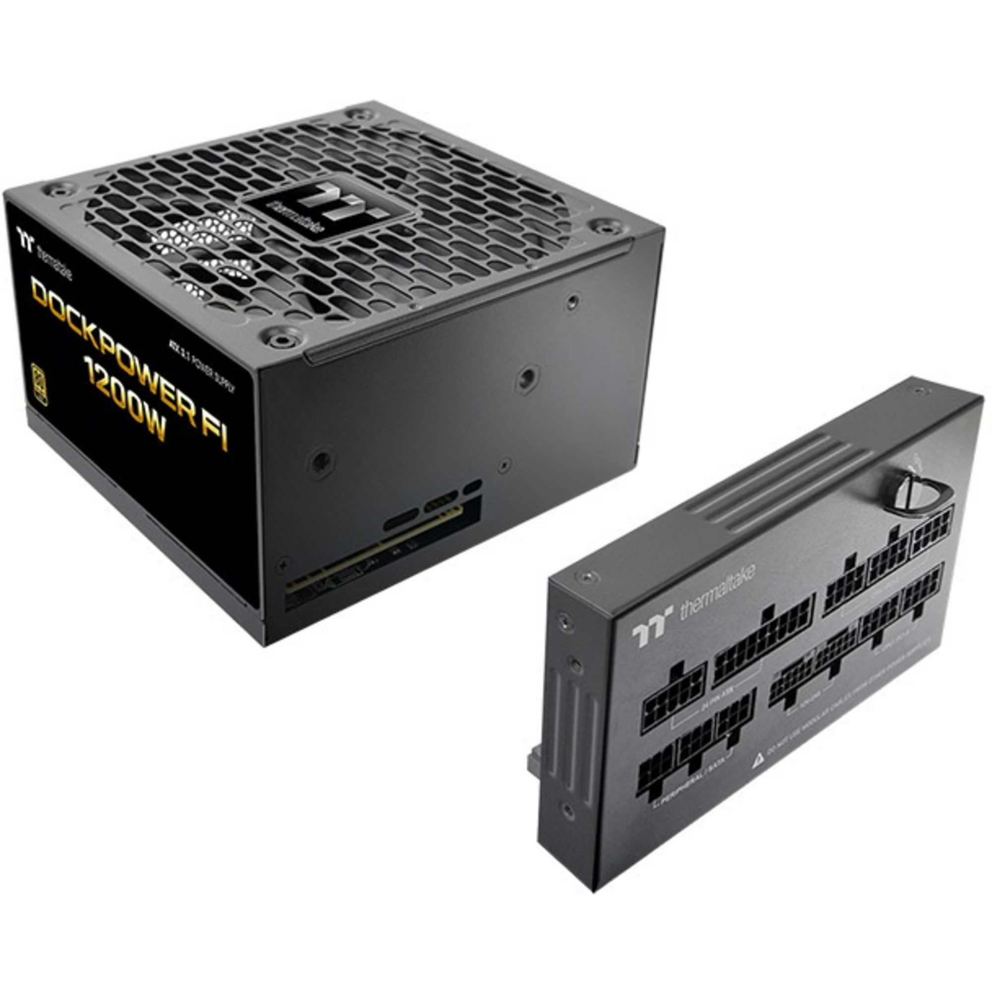 Thermaltake Thermaltake Dockpower FI 1200W, PC-Netzteil, (1x PC-Netzteil (80 PLUS Gold)