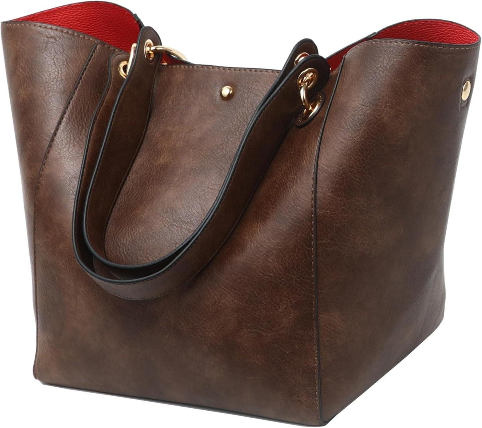 LuxusKollektion Henkeltasche Damen Henkeltaschen Leder Groß günstig online kaufen