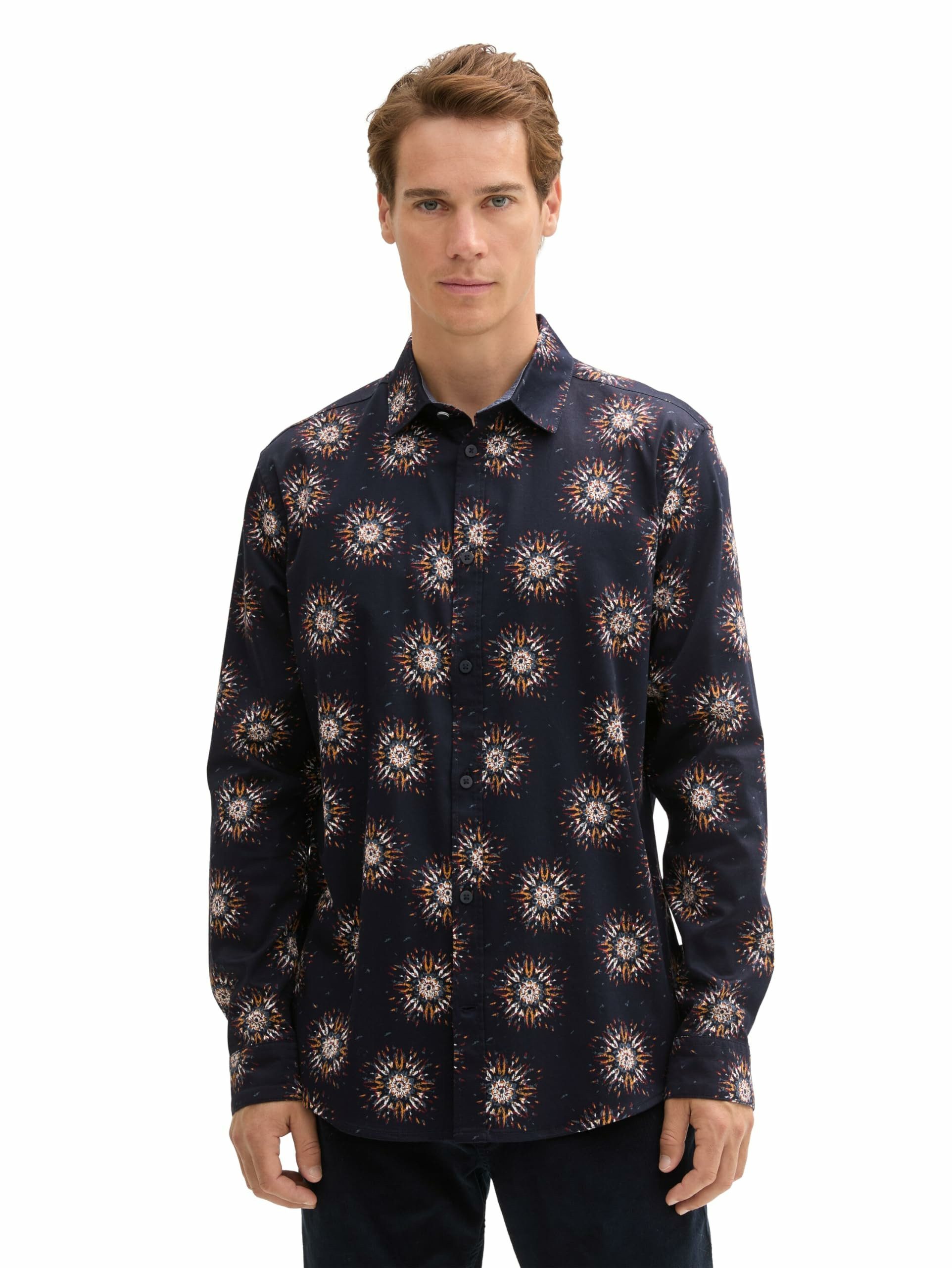 TOM TAILOR Print-Shirt Print Shirt für Herren (1-tlg., keine Angabe)