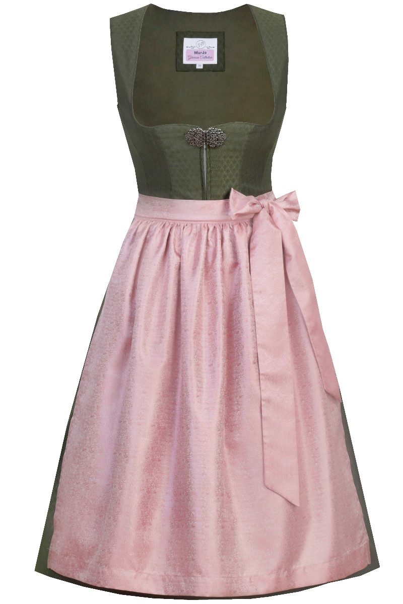 MarJo Dirndl Midi Dirndl 2tlg. - CODI - farn/altrosa günstig online kaufen