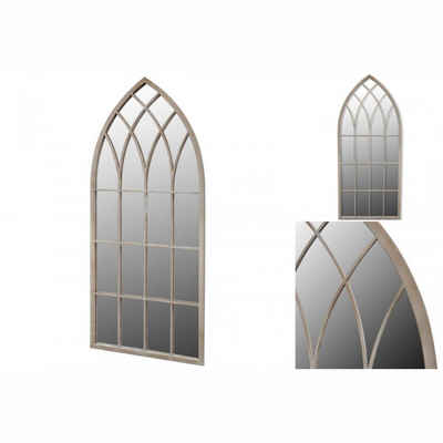 vidaXL Fenster Rustikaler Gartenspiegel Bogen 50115 cm für Indoor und Outdoor