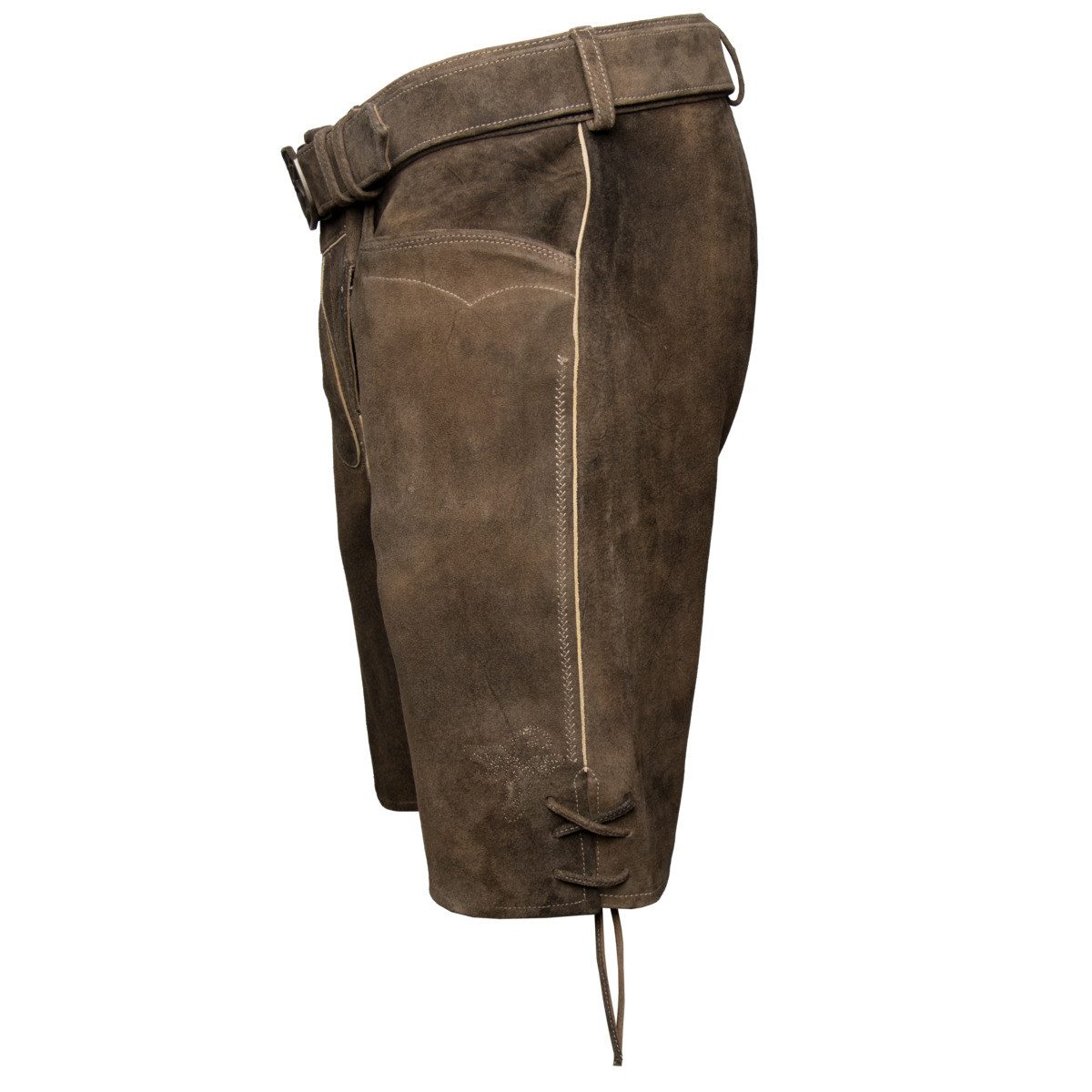 Spieth & Wensky Trachtenlederhose Veit Herren (1-tlg) Trachtenlederhose, Trachtenhose, Bayerische Lederhose, Oktoberfest