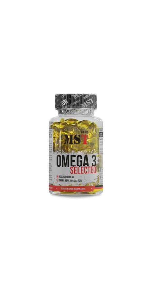 MST Nutrition Omega Selected 60 Kapseln Kapseln, 86 g, Kapseln