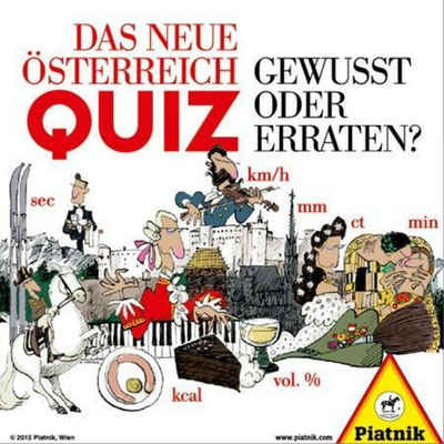 Piatnik Spiel, Das neue Österreichquiz