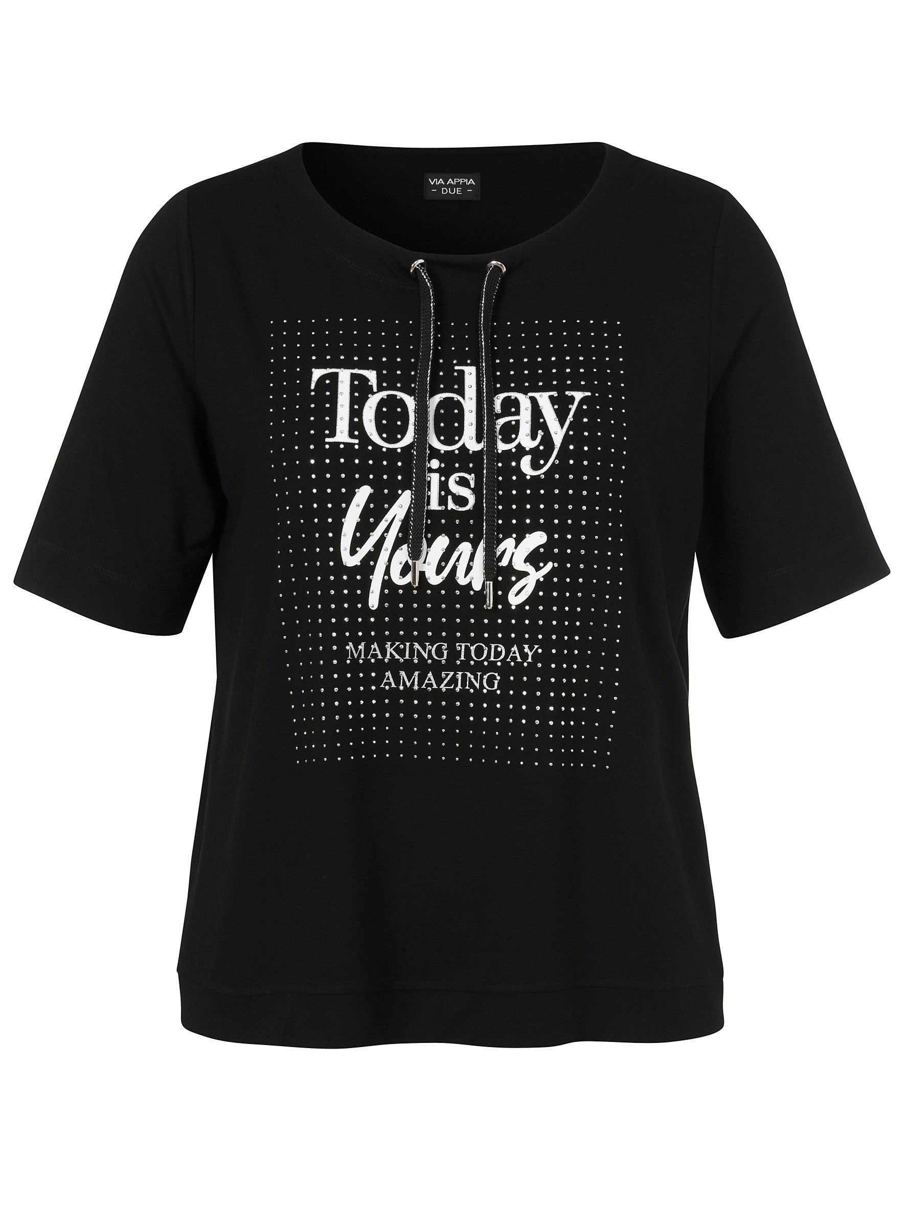 VIA APPIA T-Shirt T-Shirt Rundhals 1/2 Arm Motiv günstig online kaufen
